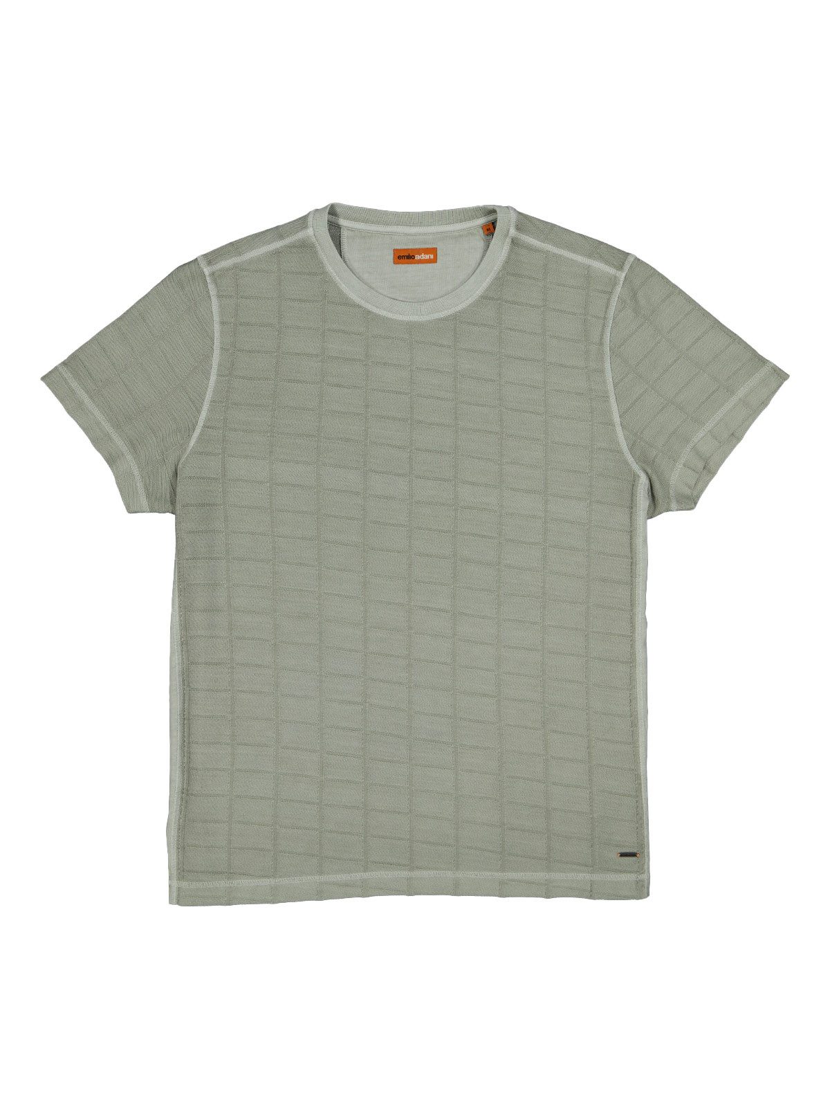 T-Shirt Herren T-Shirt strukturiert, Oliv