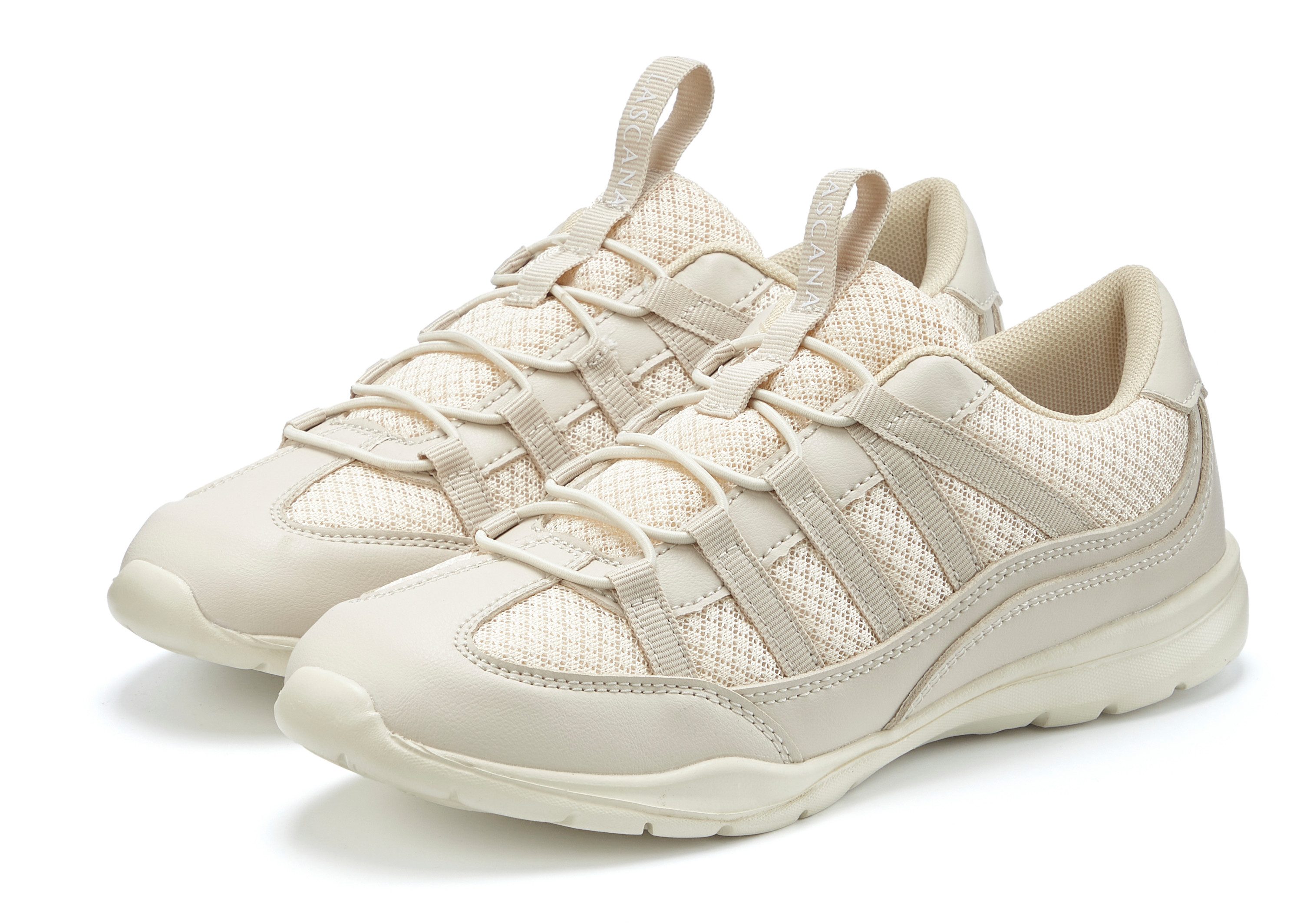 LASCANA Freizeitschuh, Halbschuh, Sneaker zum Reinschlüpfen mit elastischen günstig online kaufen