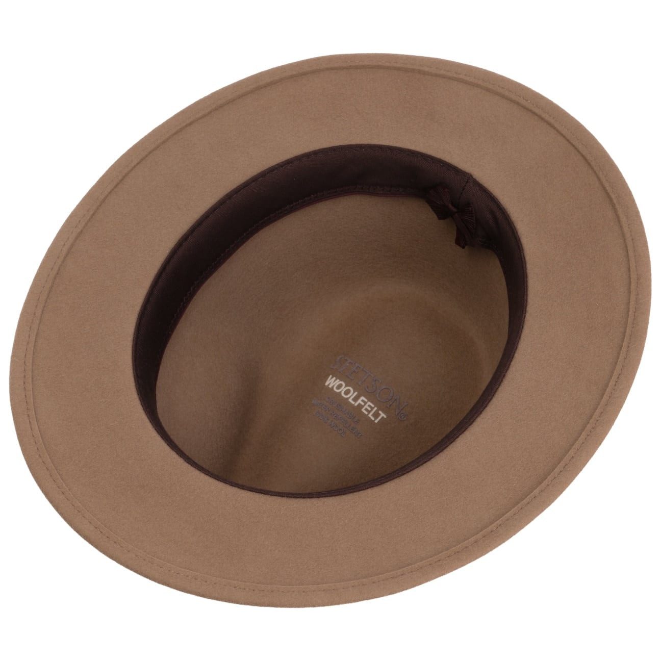 Stetson Filzhut (1-St) Wollfilzhut mit Lederband