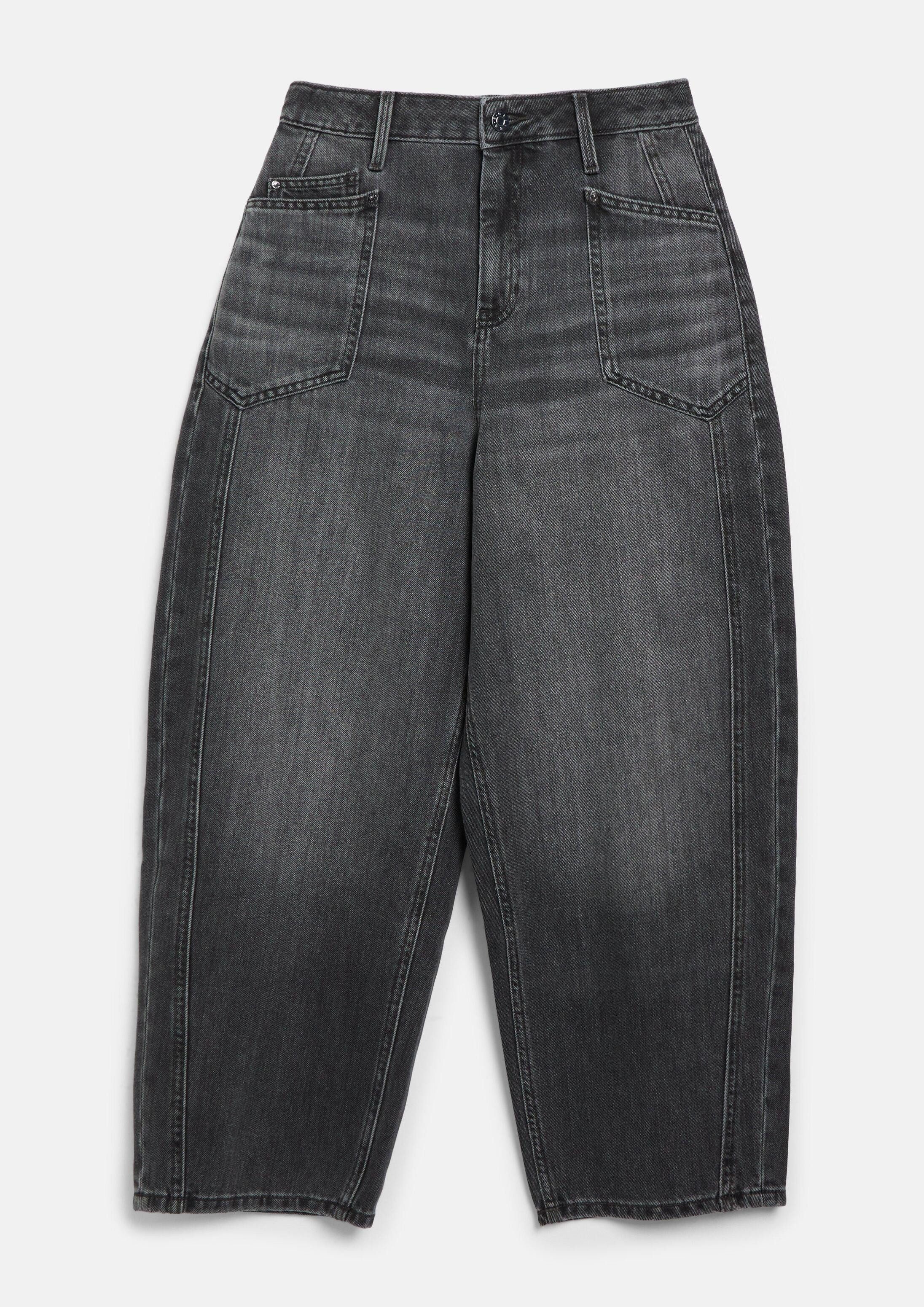 s.Oliver Weite Jeans Jeans-Hose s.Oliver x Heidi Klum: Ankle-Jeans / Barrel Fit / High Rise – Bild 5 von 5