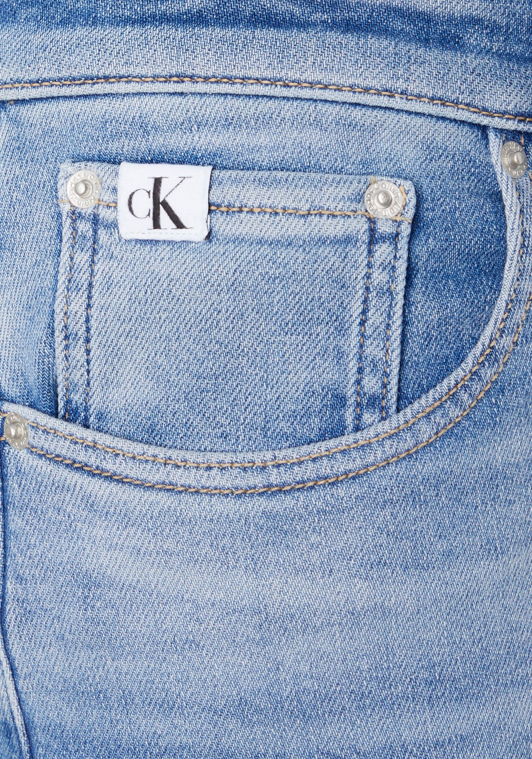 Calvin Skinny-fit-Jeans 5-Pocket-Stil Klein Denim Medium im Jeans