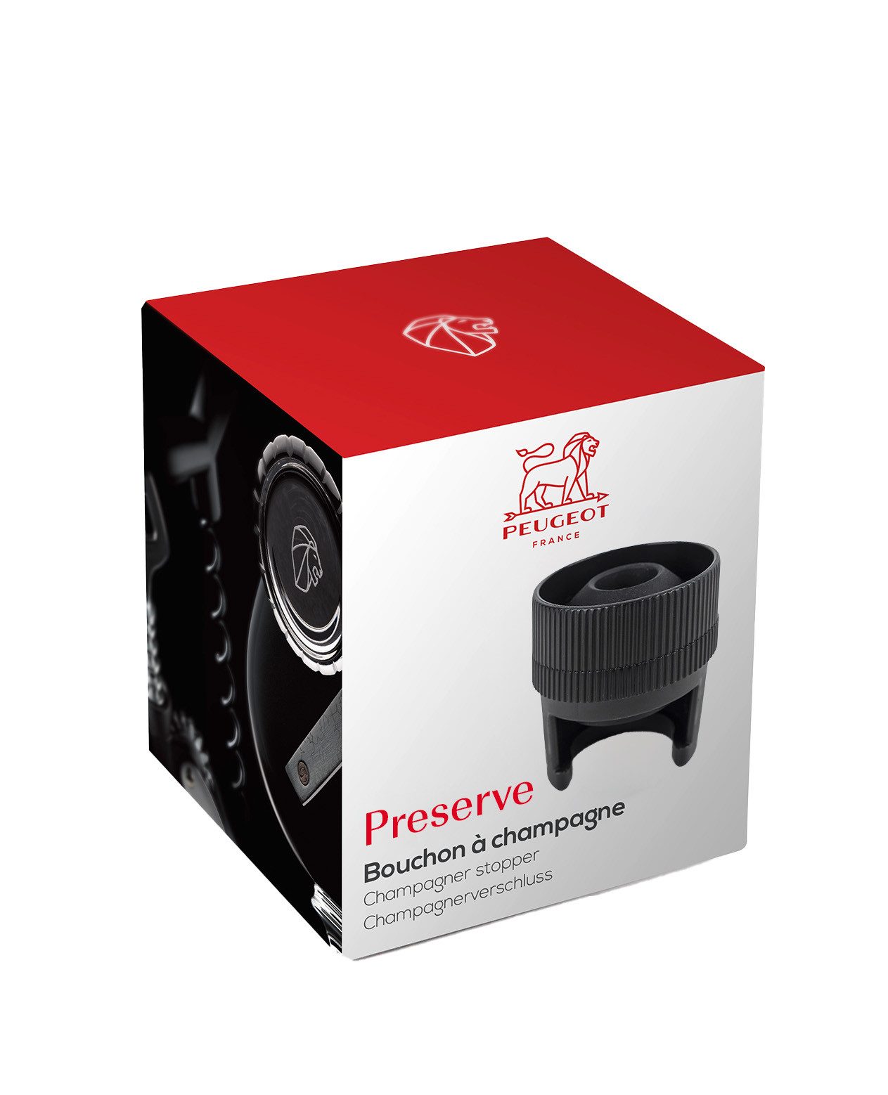 PEUGEOT Flaschenverschluss Champagnerverschluss für manuelle Preserve Duo Vakuumpumpe