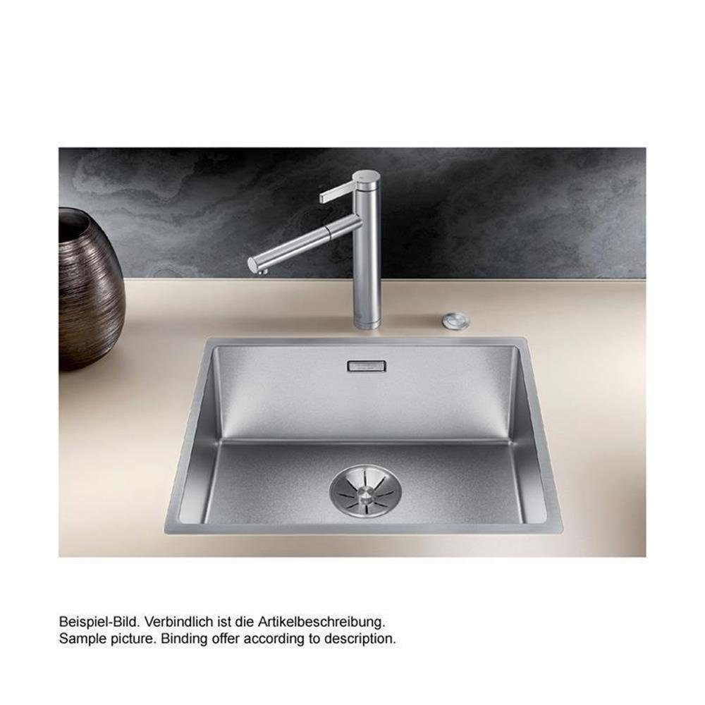 Blanco Edelstahlspüle CLARON 500-IF Edelstahl Durinox InFino, 54/44 cm