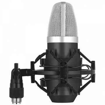 Stagg Mikrofon Stagg USB Kondensatormikrofon mit Mikrofonständer
