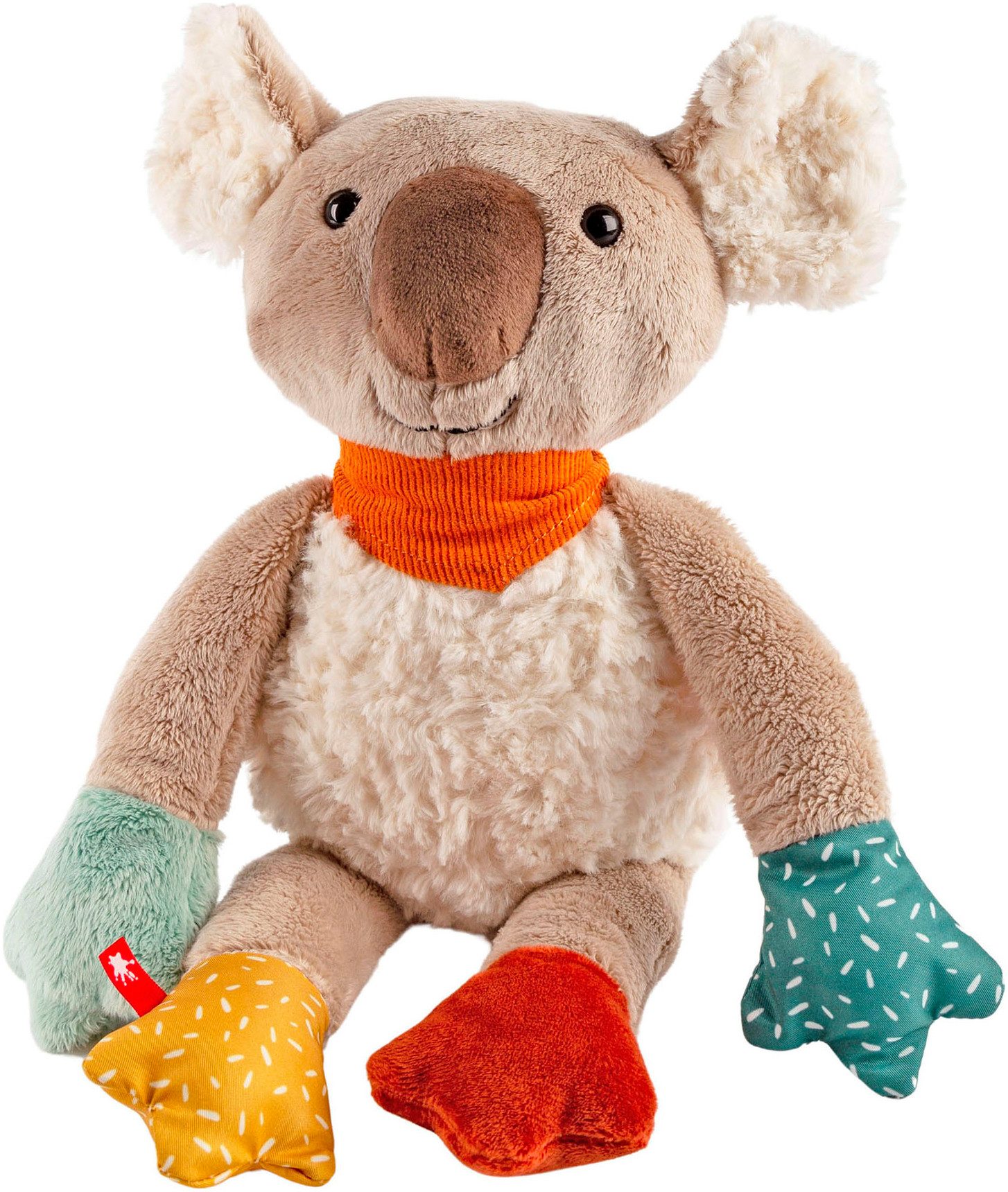 Sigikid Kuscheltier Patchwork Sweety Yellow, Koala