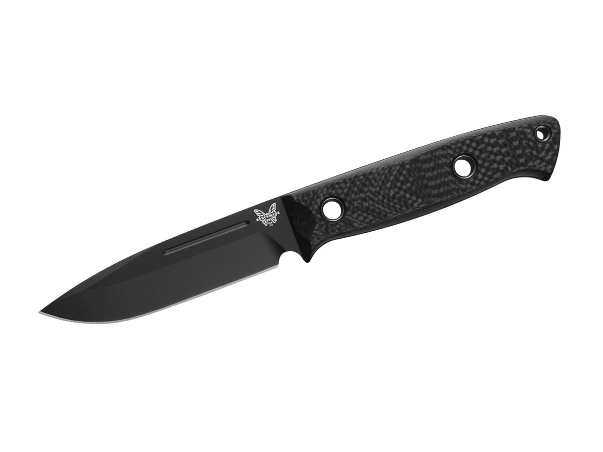 Benchmade Taschenmesser Benchmade 163BK Bushcrafter, CruWear, Carbon Fiber