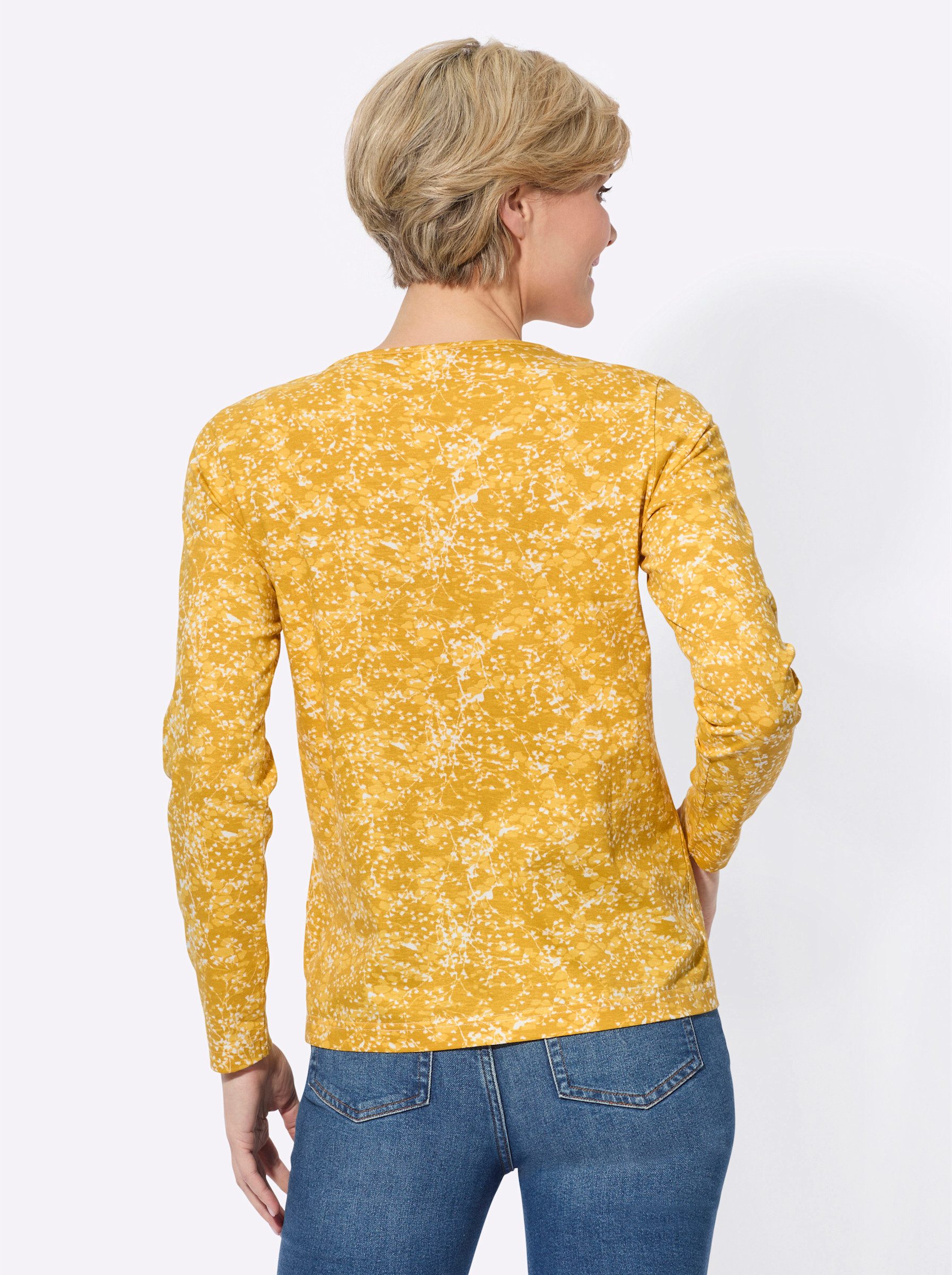 Classic Basics 3/4-Arm-Shirt "Rundhals-Shirt" 1 Stk. tlg. günstig online kaufen