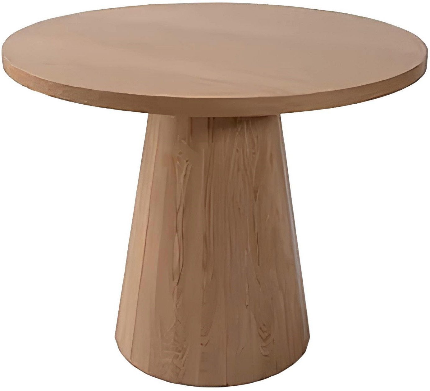 Esstisch Runder Tisch aus Holz in Braun für Esszimmer, Küche und Wohnzimmer