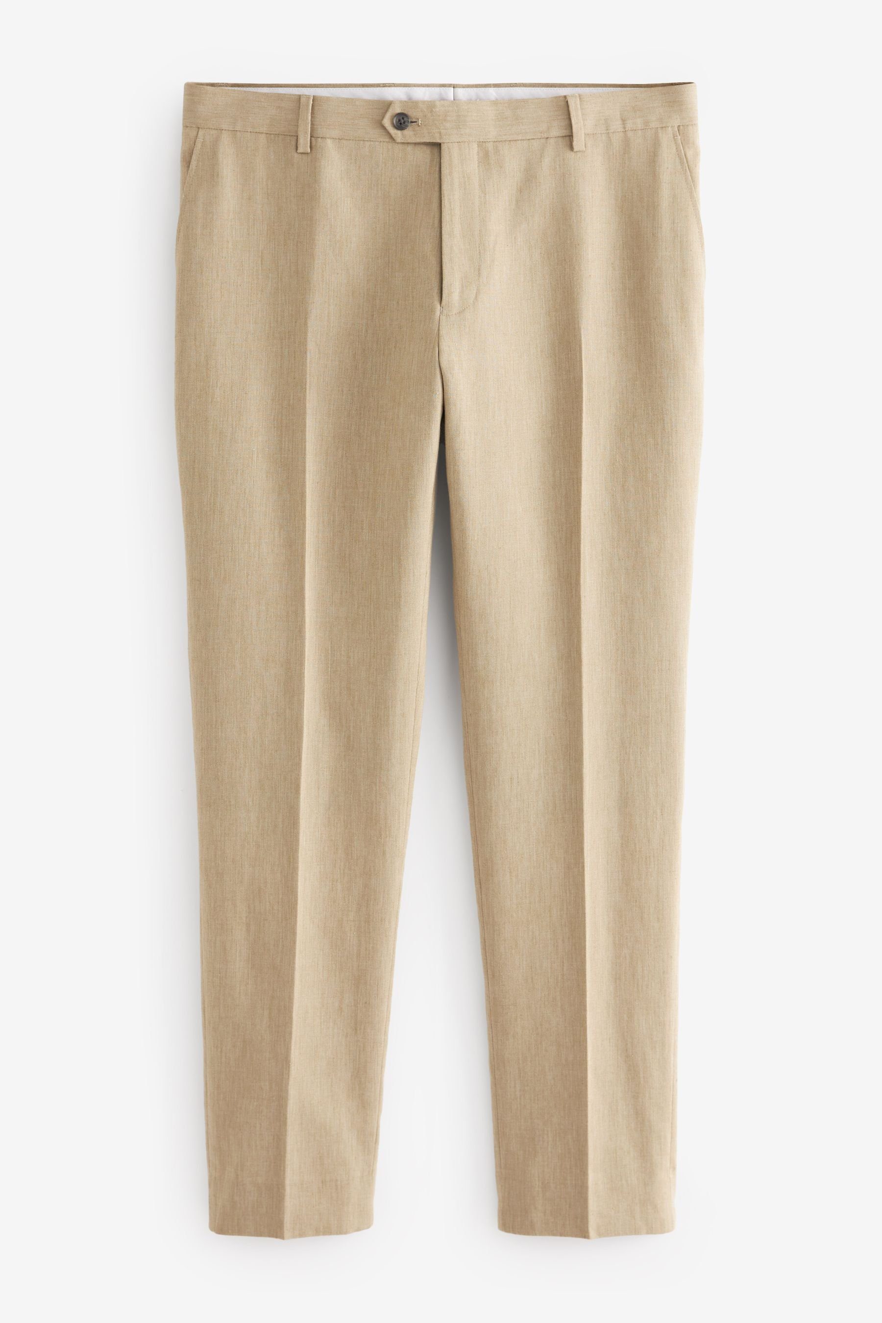 Next Anzughose Tailord Fit Anzug aus Leinengemisch: Hose (1-tlg)