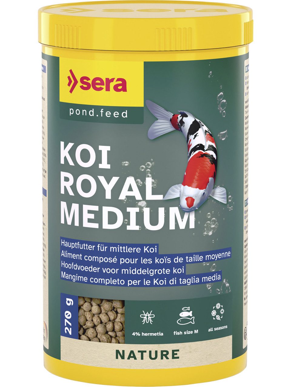 Sera Sera Koifutter Royal Medium für mittelgroße Koi 1, für: Fische