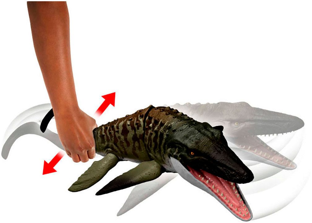 Mattel® Spielfigur Jurassic World, Rebirth, Feature Mosasaurus