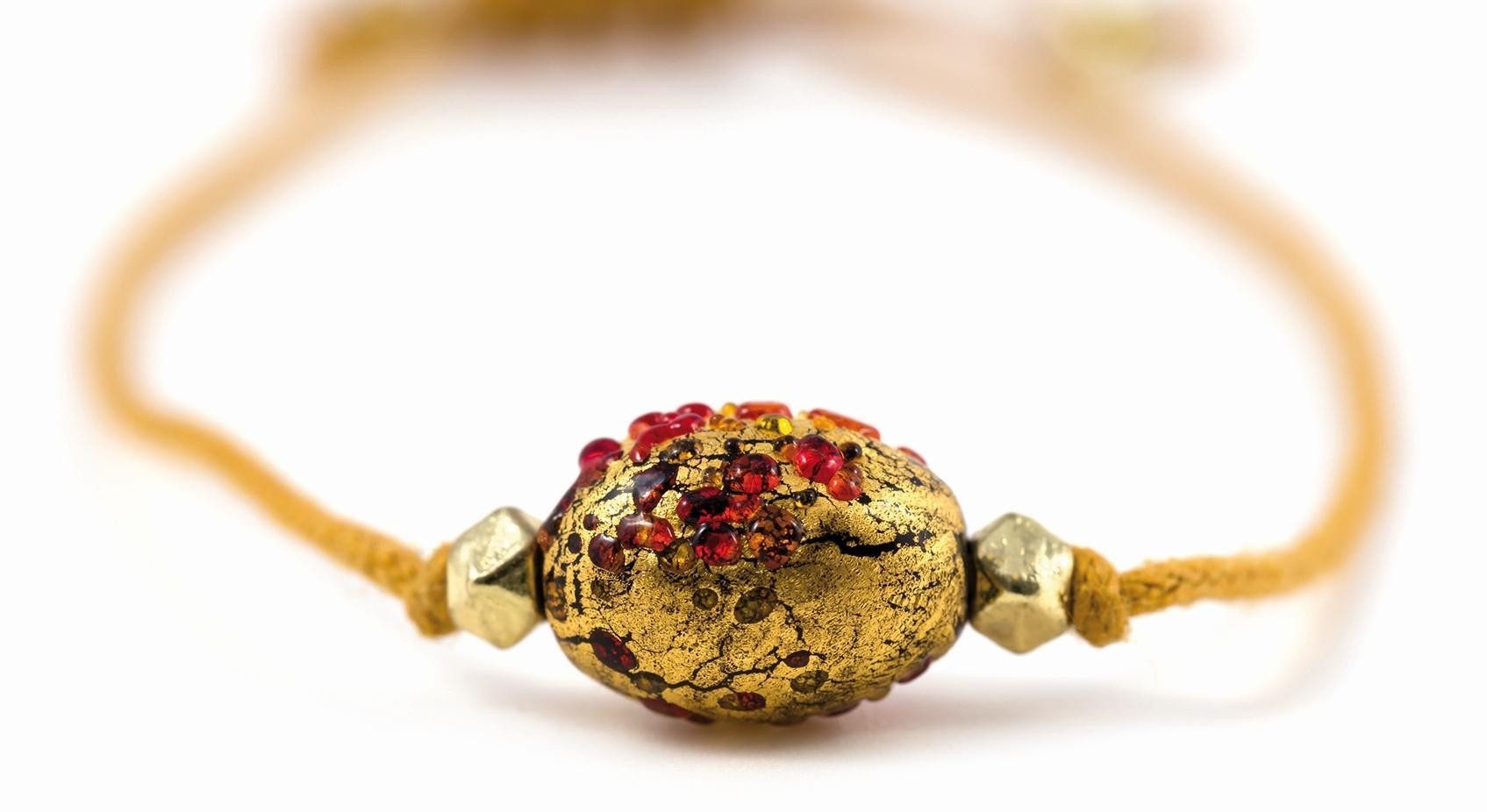 El Puente Armband Armband "Glaskunst", Handmade, Fair Trade