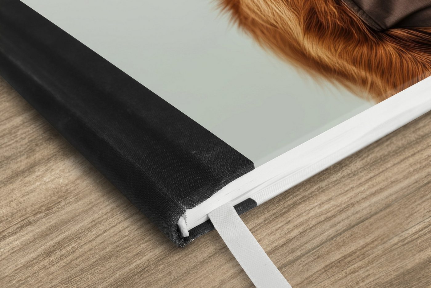 Thumbnail - MuchoWow Notizbuch Schottischer Highlander - Braun - Hörner - Kochkleidung, Notebook, Notizblock a5, Tagebuch, Journal L...