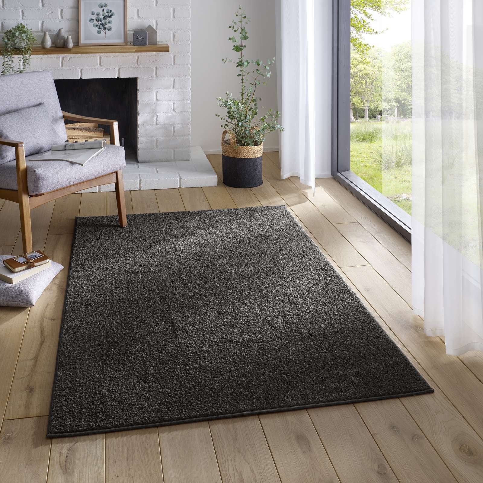 TaraCarpet Teppich TaraCarpet Kurzflorteppich Zoe, rechteckig, günstig online kaufen