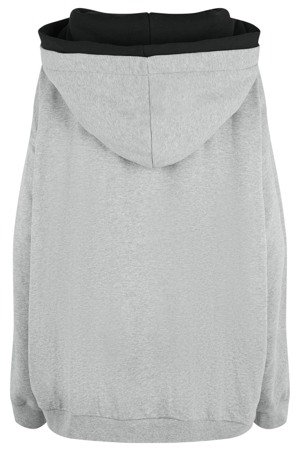 ILAY Lit Hoodie Val, Oversize Hoodie, Double Cap, Melange Kängurutasche