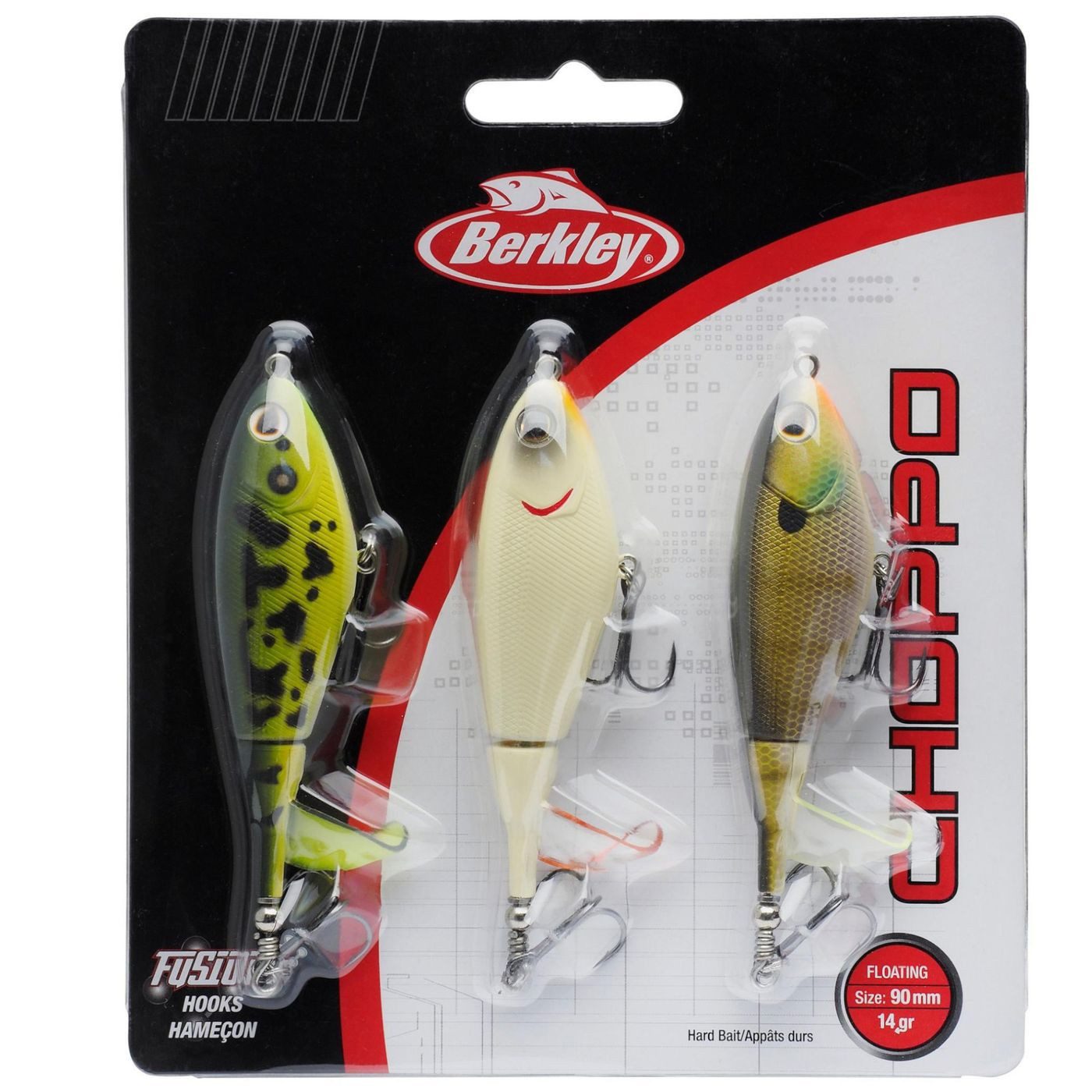 Kunstköder Berkley Choppo 3-Pack