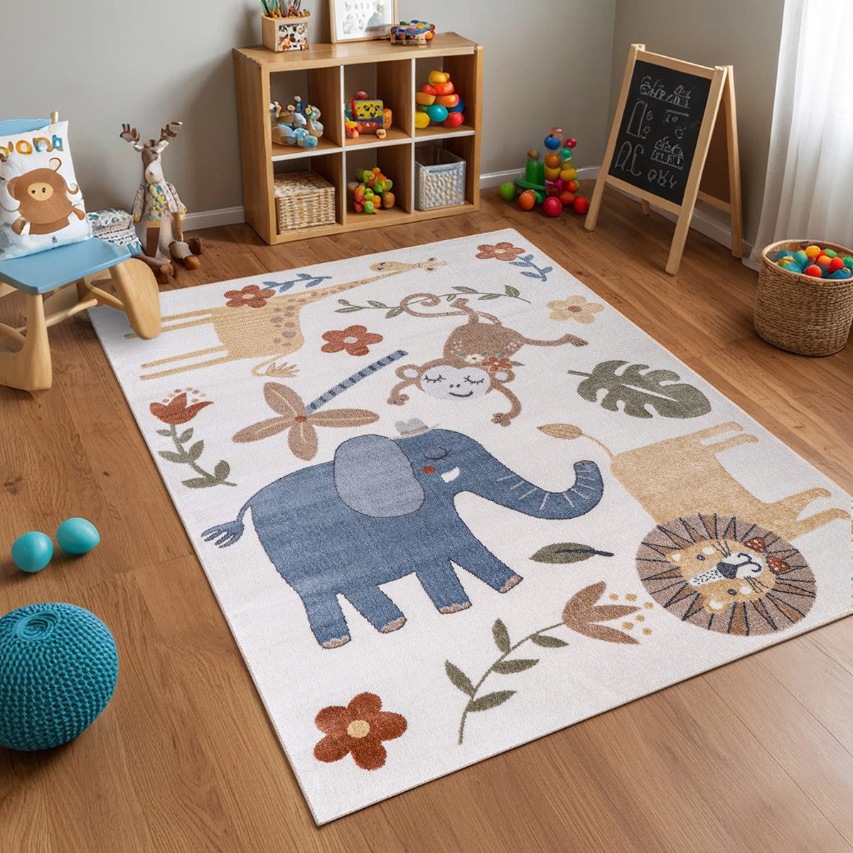 Rugium Kinderteppich Kids_Zoo, Höhe: 8 mm günstig online kaufen