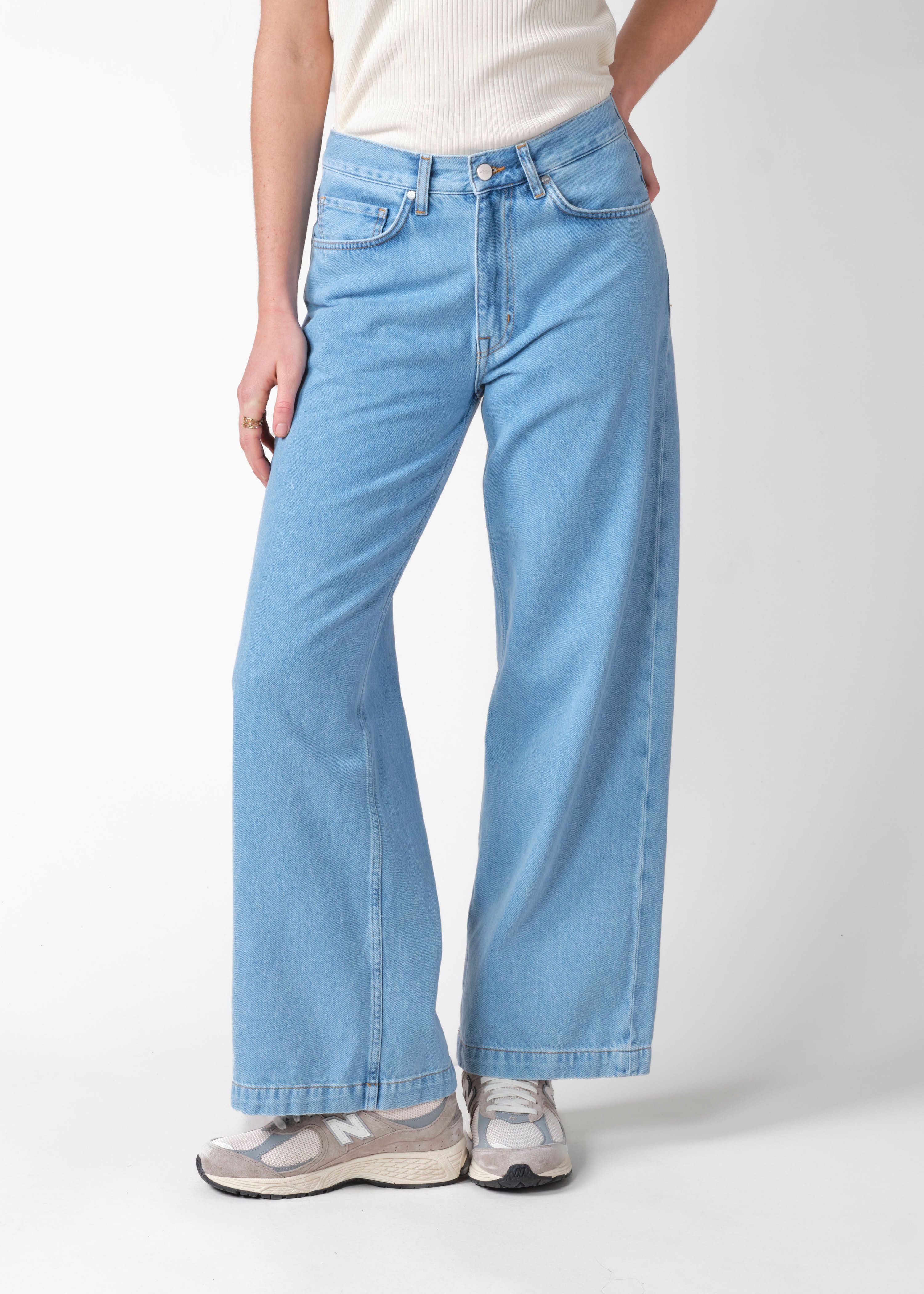 Klitmøller Weite Jeans Amelia pants GOTS