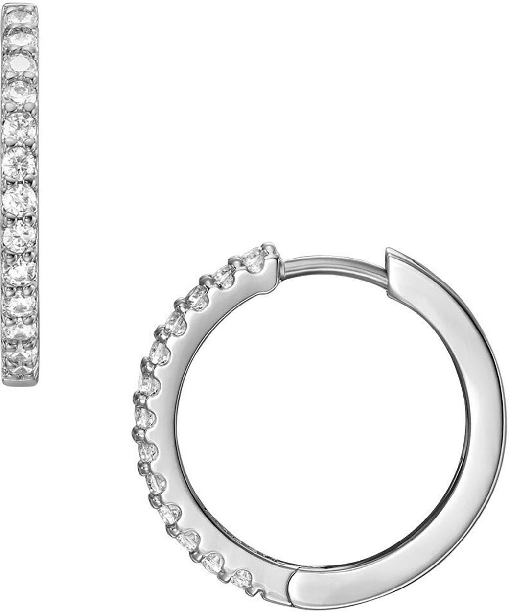 Paar Creolen Schmuck Edelstahl Ohrringe Ellis, JF04802040