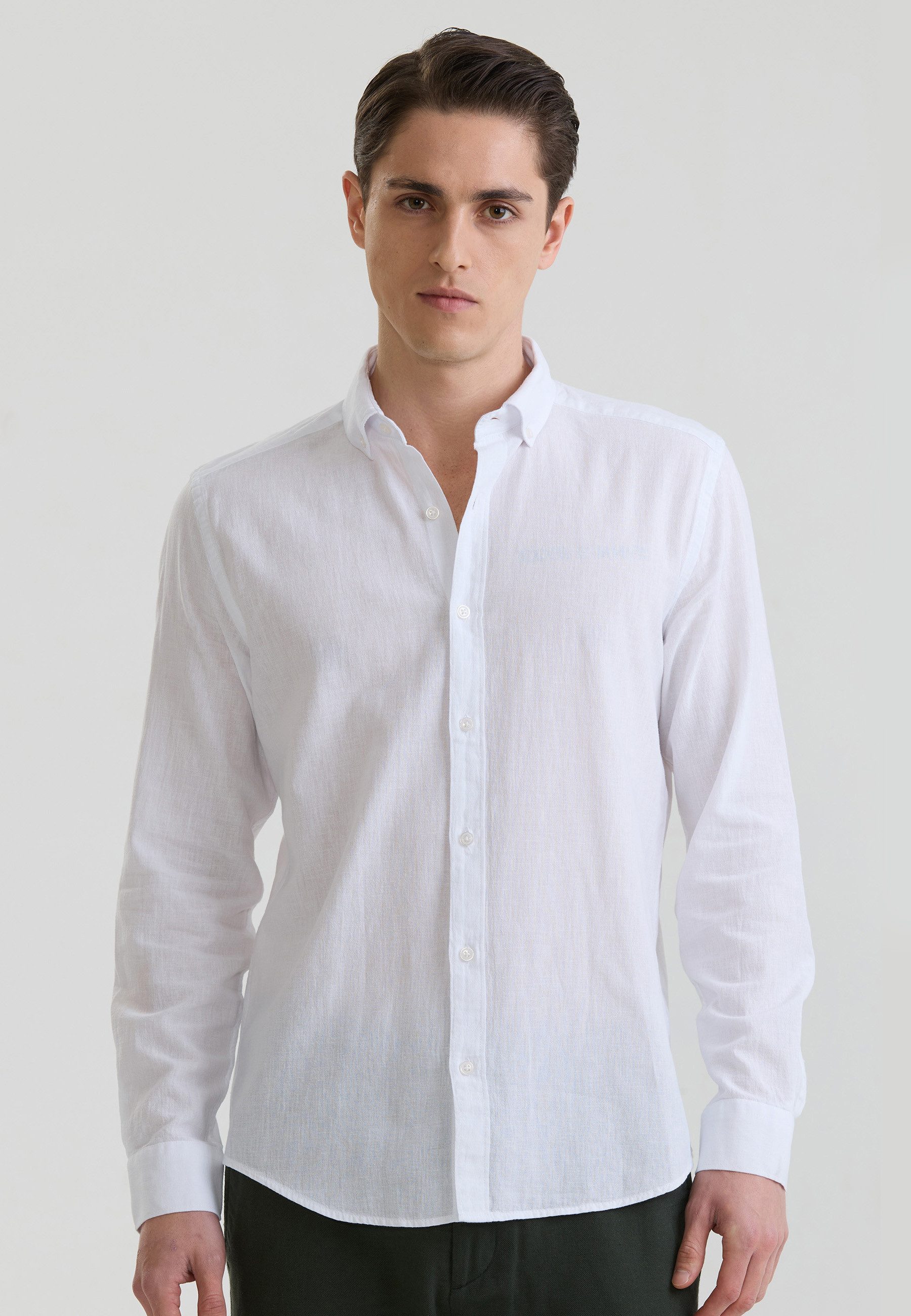 Felix Hardy Langarmhemd Basic Hemd
