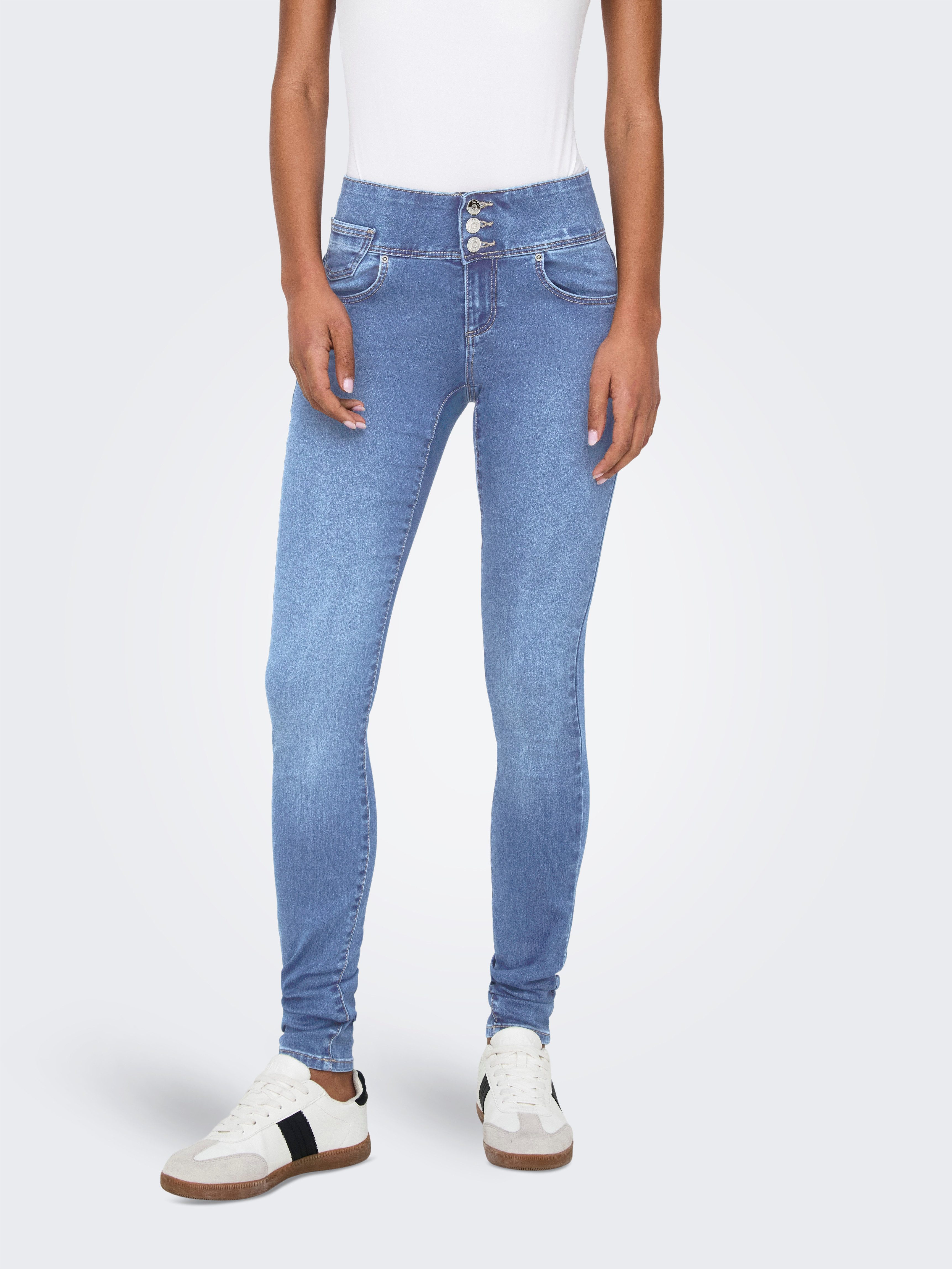 ONLY Skinny-fit-Jeans ONLROYAL REG VIS BUT SK DNM PIM günstig online kaufen