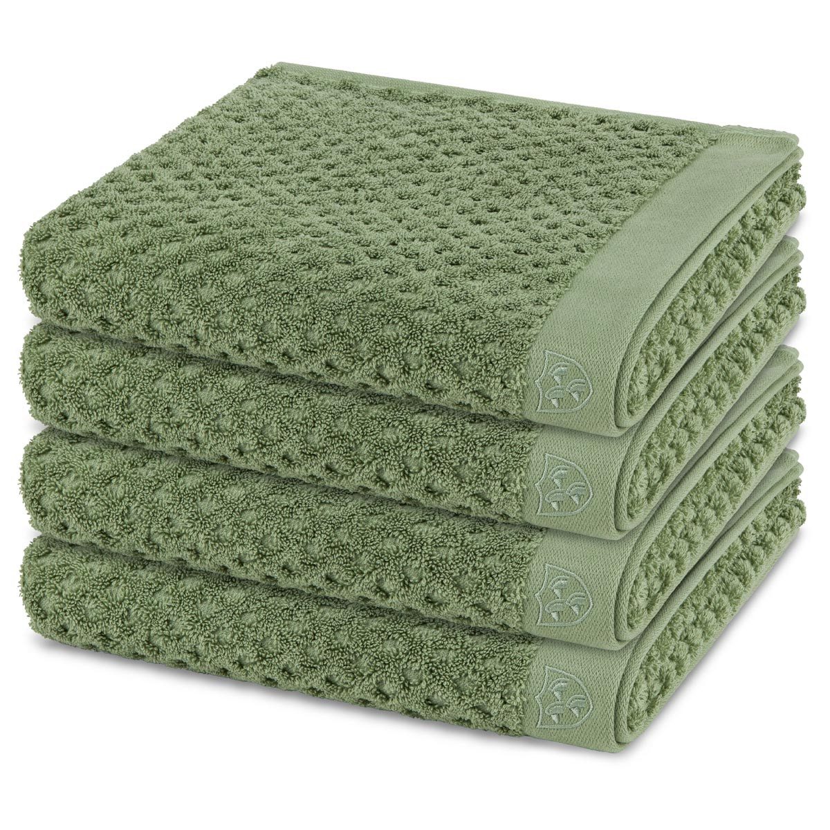 ROSS Handtuch Set Harmony, Walkfrottee (Spar-Set, 4-St), 4 X Handtuch im Set - Baumwolle - Saugstark