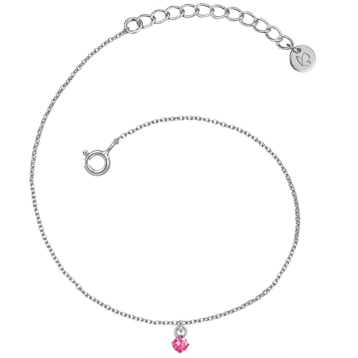 Glanzstücke München Gliederarmband GSM2017 (1-tlg), Motiv Herz