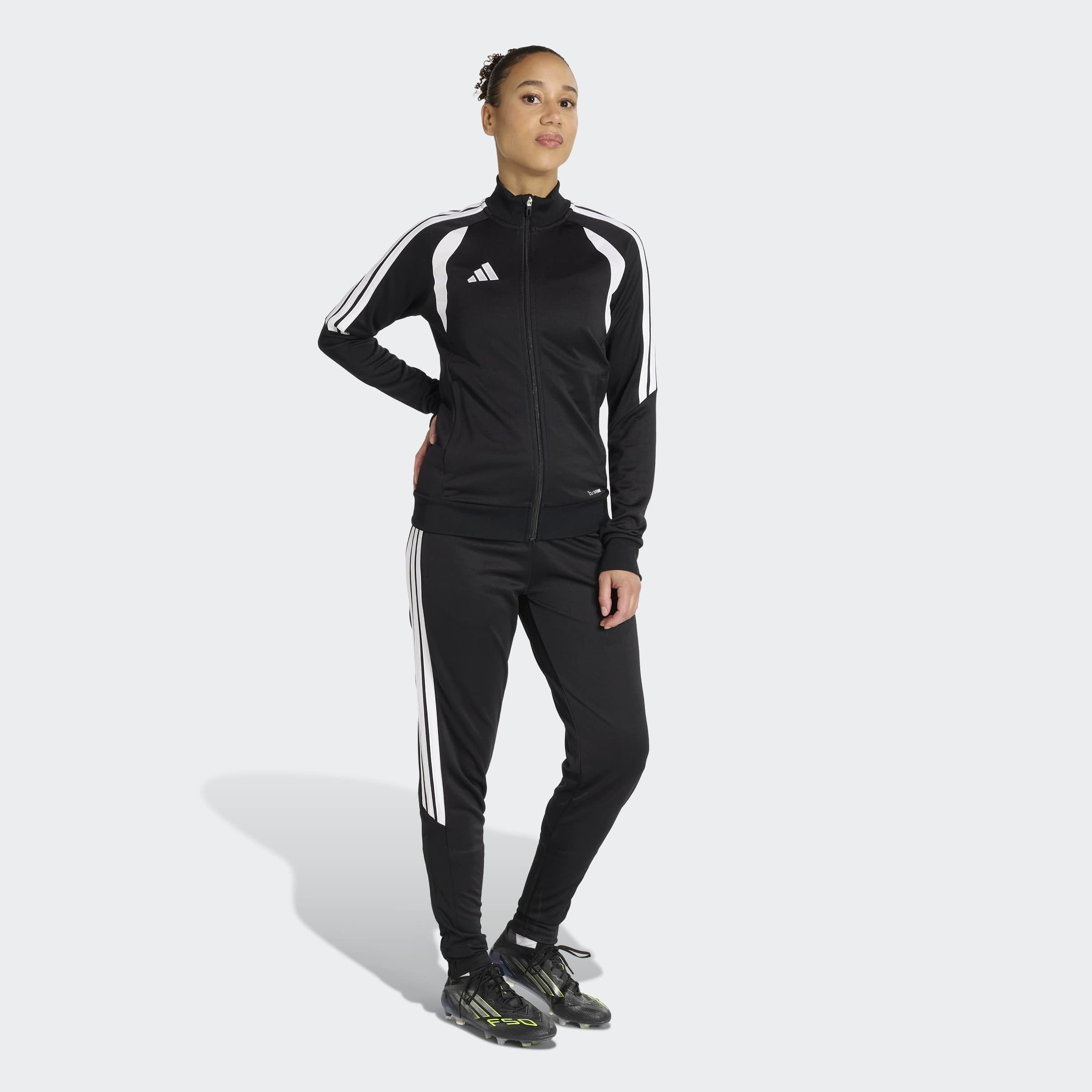 adidas Performance Trainingsjacke TIRO26L TRJKTW mit Reißverschluss, gerader Abschluss, normale Länge