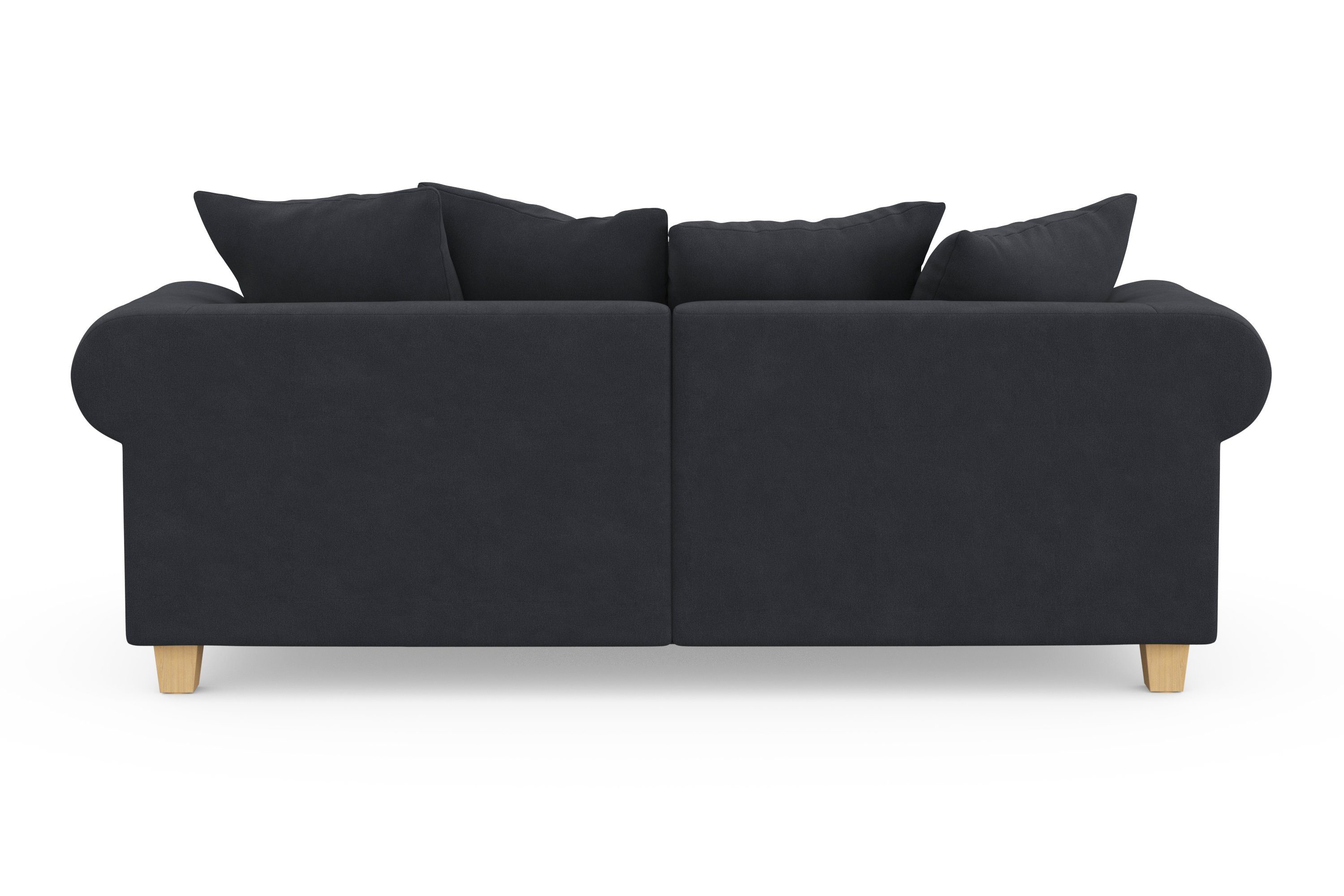 viele zeitlosem Queenie Big-Sofa affaire Sitzkomfort weichem und kuschelige Design, Teile, Megasofa, 2 mit Home Kissen