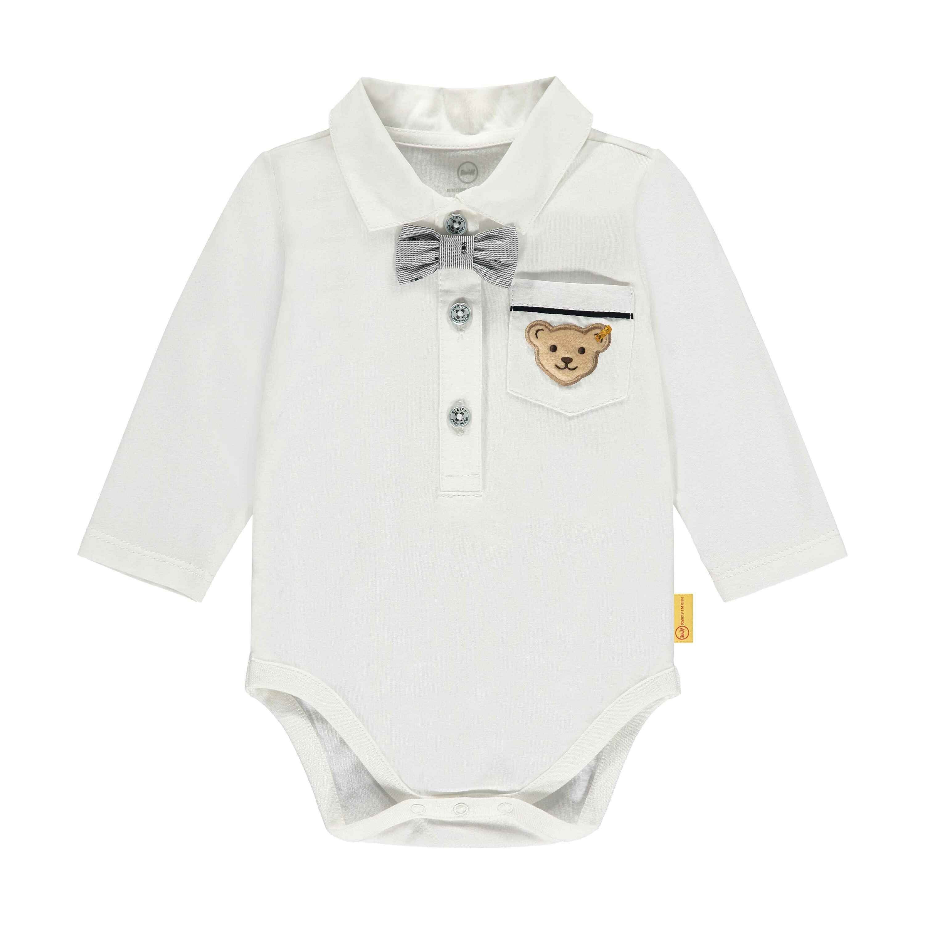 Steiff Body Body langarm Special Day mit Fliege und Kragen