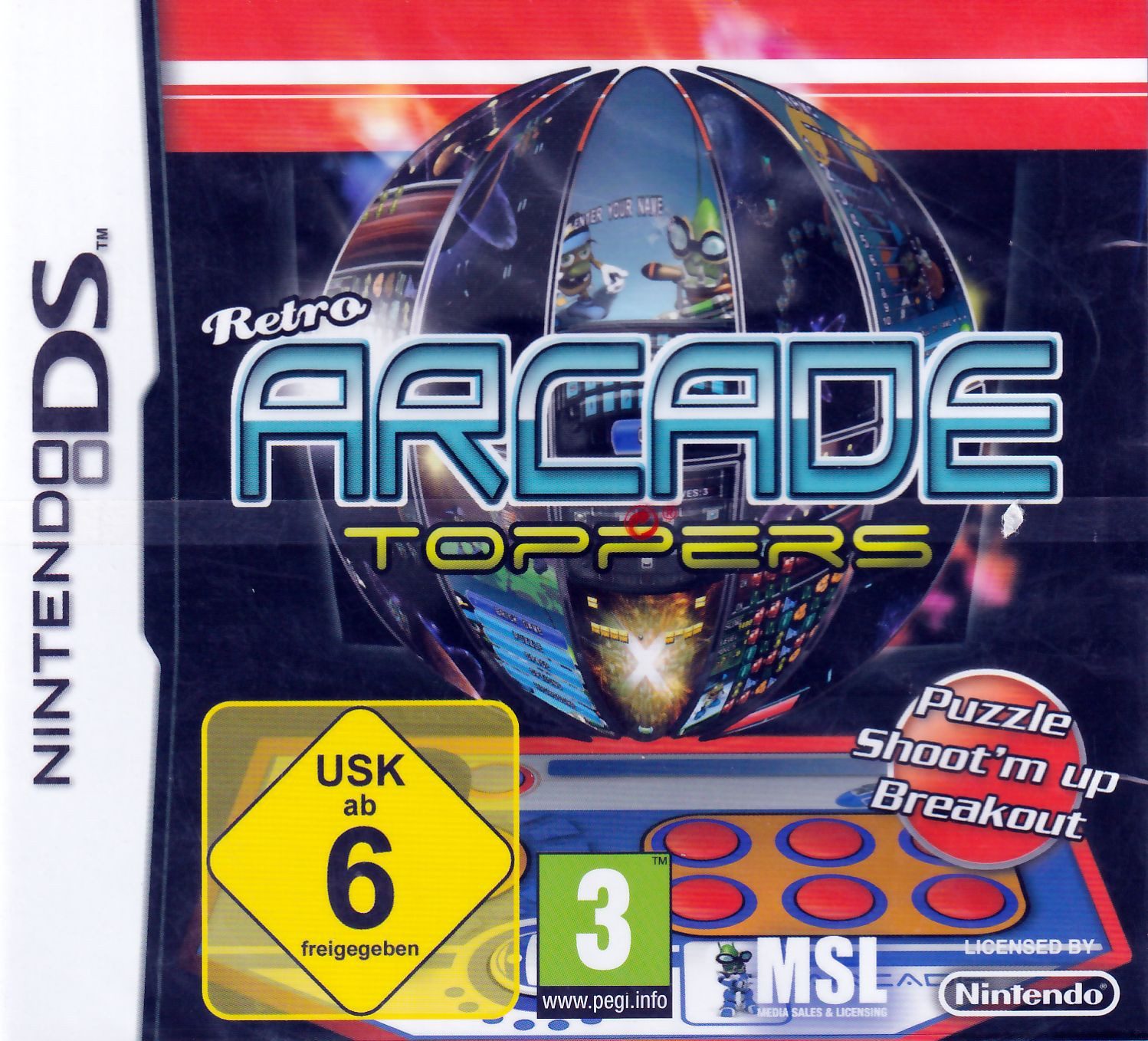 Retro arcade toppers discount