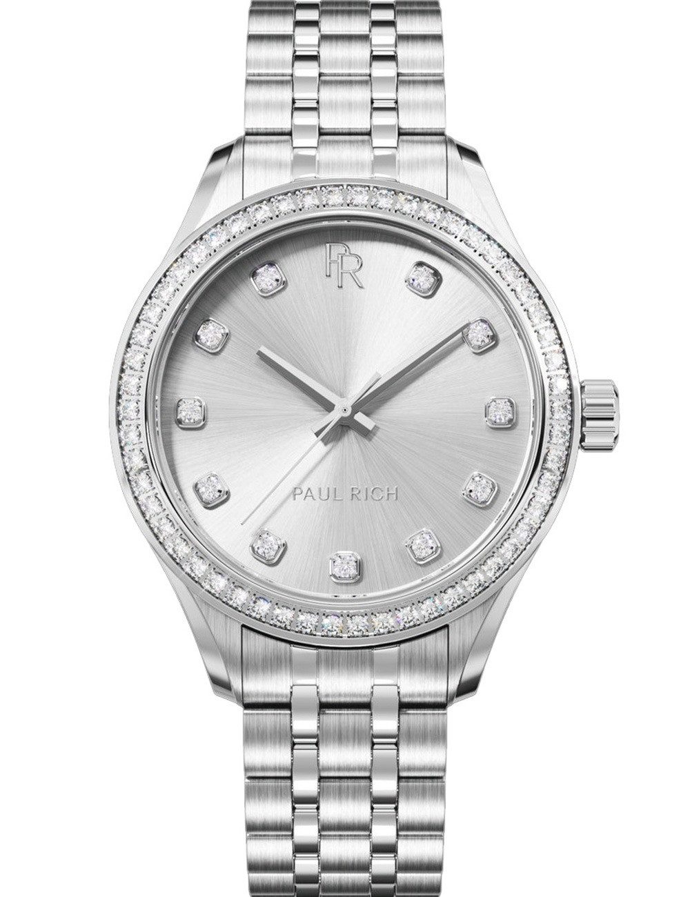 Paul Rich Quarzuhr Paul Rich PR-45279 Damenuhr Crystelle 32mm 5ATM Paul Rich PR-45279 Damenuhr Crystelle 32mm 5ATM