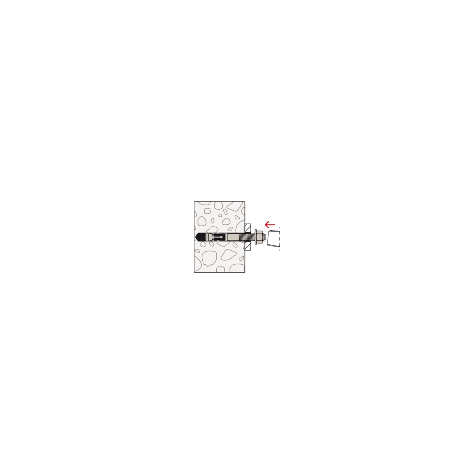 fischer Bolzenanker fischer Bolzenanker FAZ II Plus 8/30 50 Stk