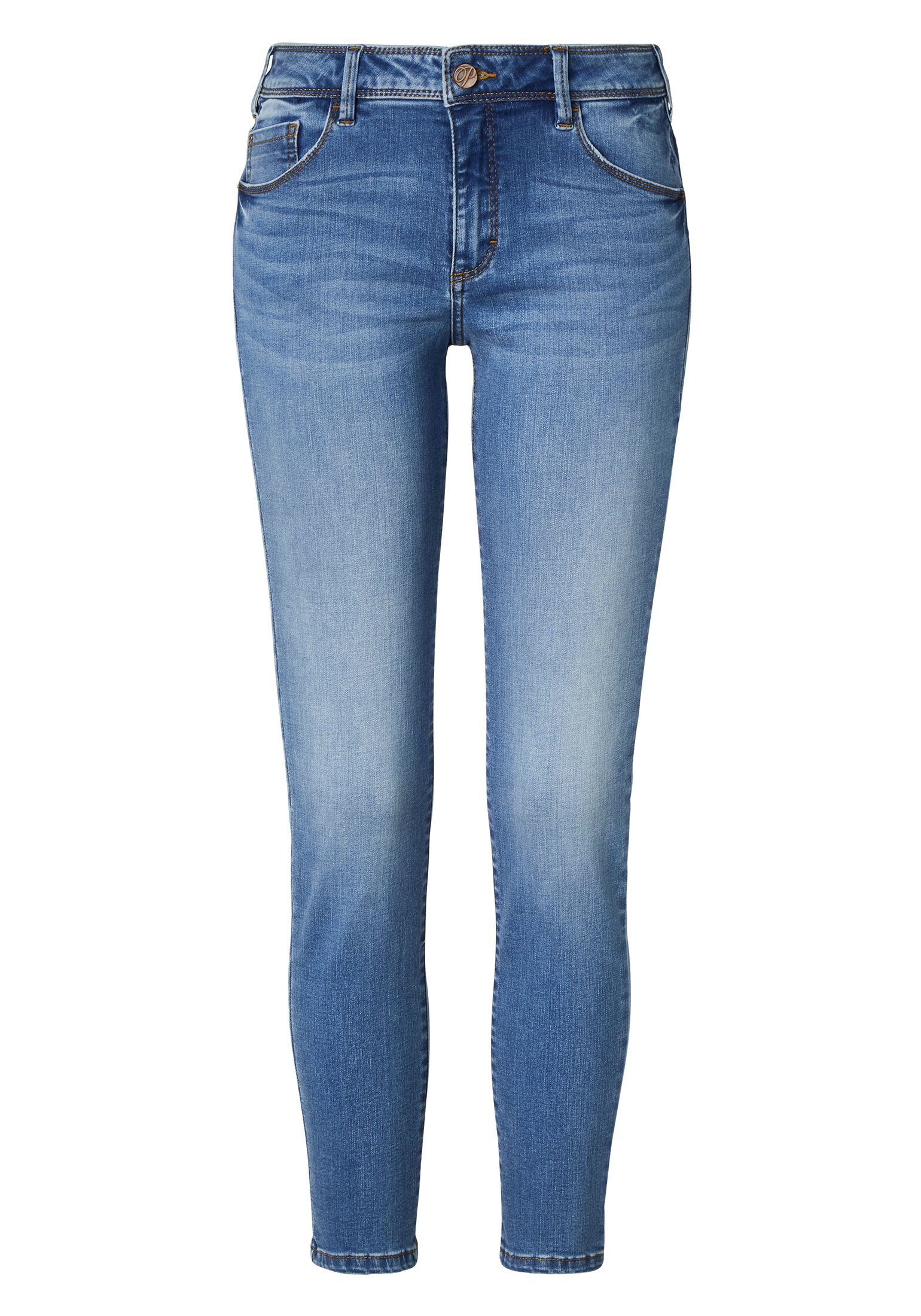 Damen Jeans Paddock's 7/8-Jeans LUCA mit Reißverschluss hinten am Saumen
