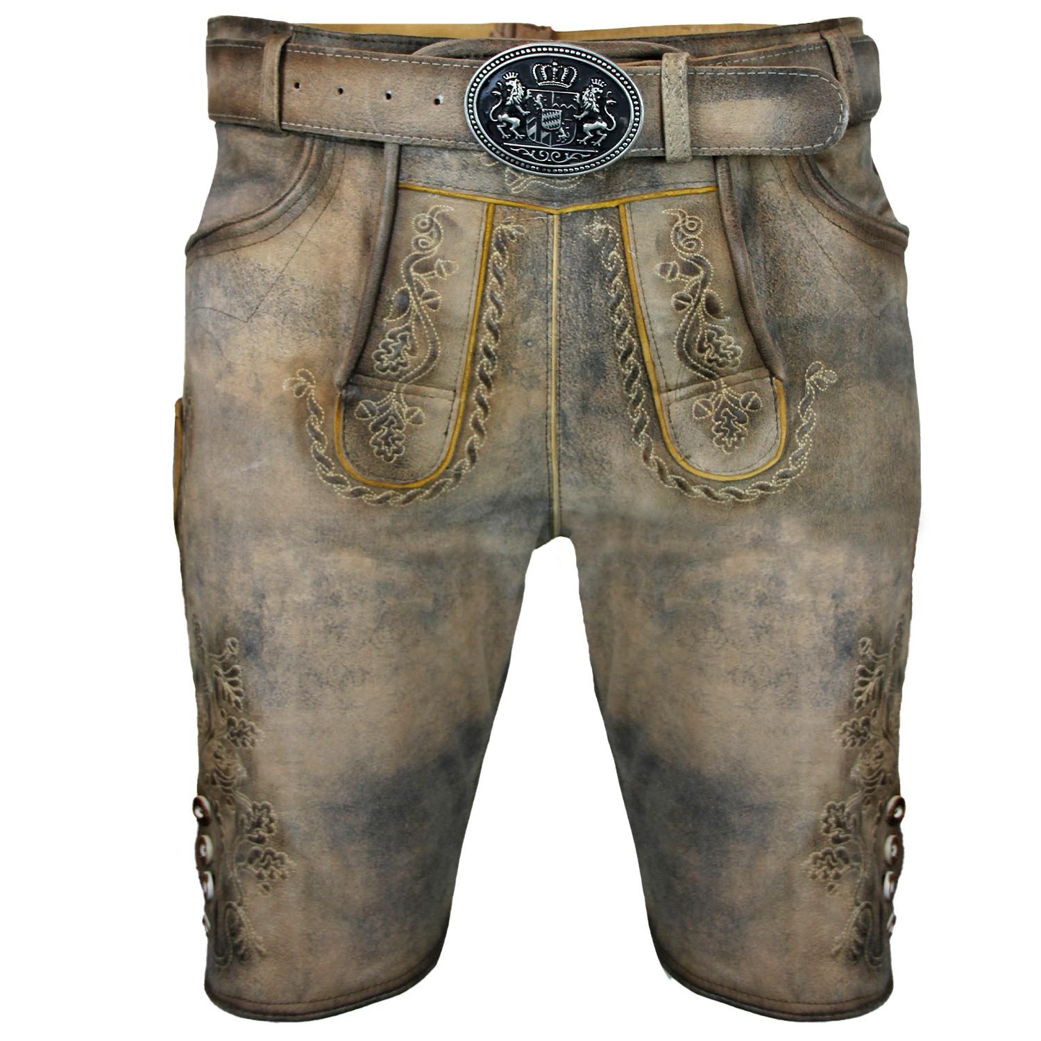 Maddox Trachtenlederhose MADDOX Kurze Herren Lederhose günstig online kaufen