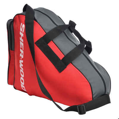 SHER-WOOD Skate Bag Schlittschuhtasche (Inliner-Tasche für Erwachsene und Kinder), Eishockey-Bag, ideal für Rollschuhe und Eislaufschuhe