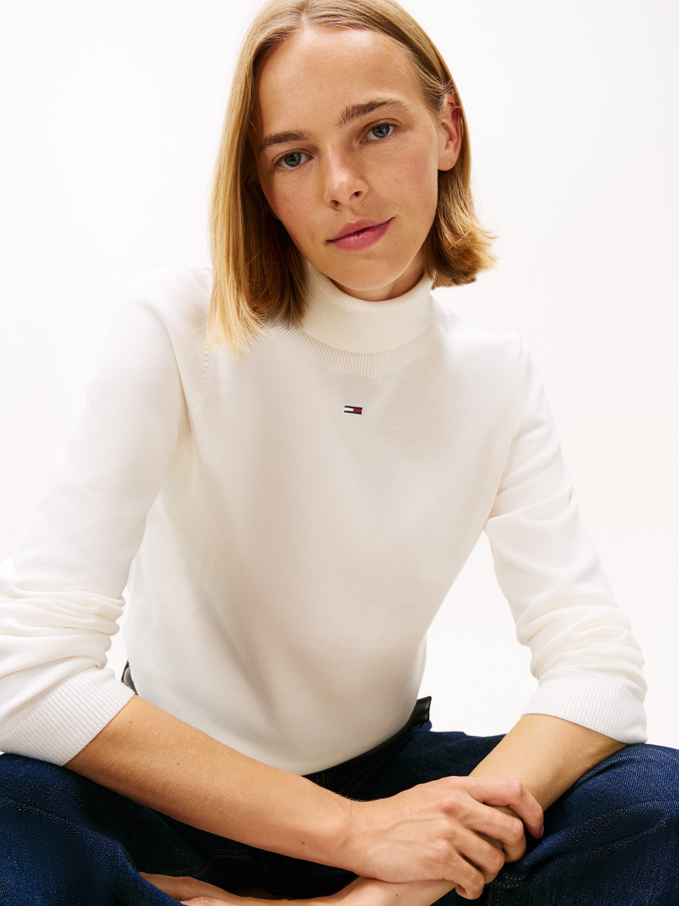 Tommy Jeans Rollkragenpullover TJW ESSENTIAL TRTLNK günstig online kaufen