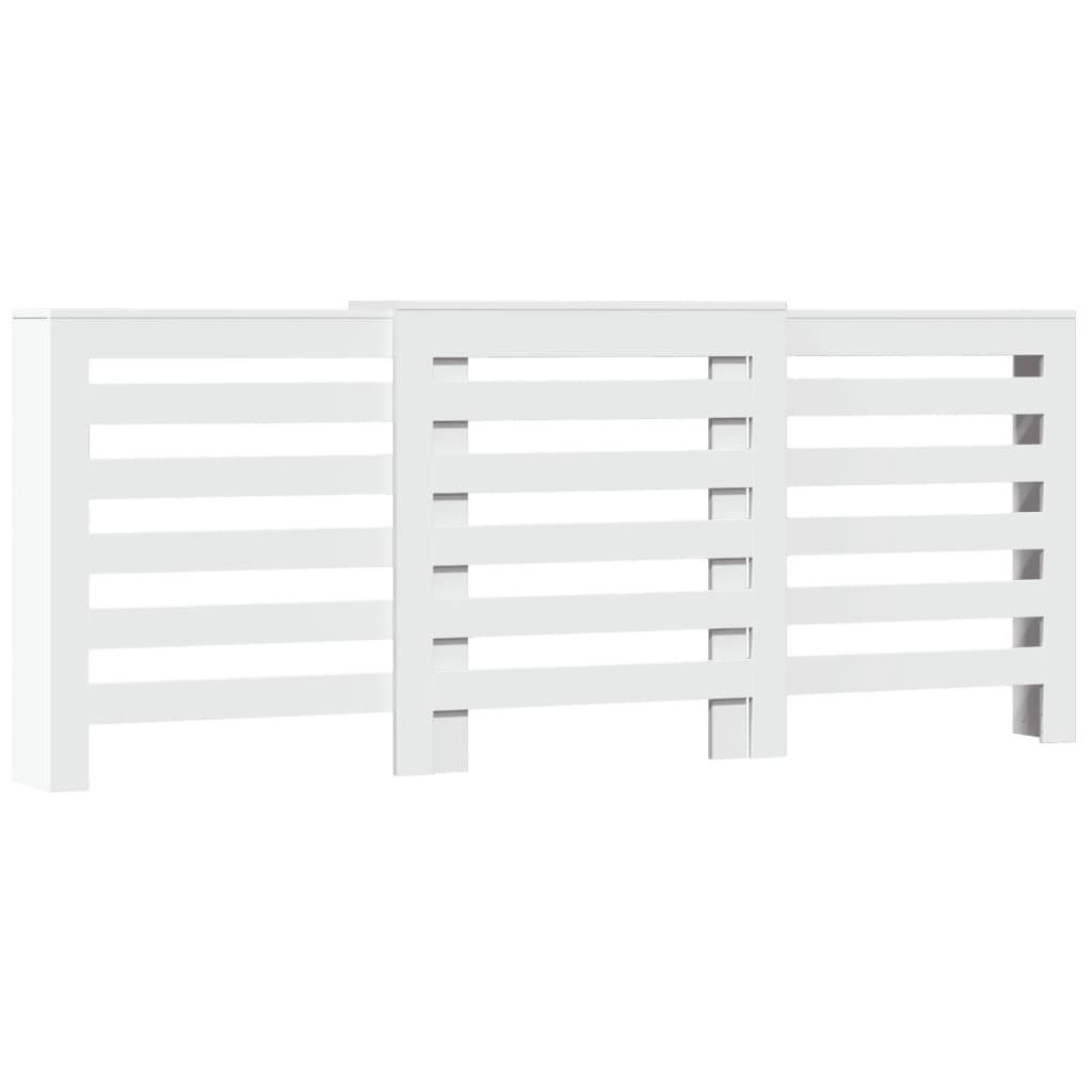 vidaXL Heizungsverkleidung, Heizkörperverkleidung Weiß 205x21,5x83,5 cm günstig online kaufen