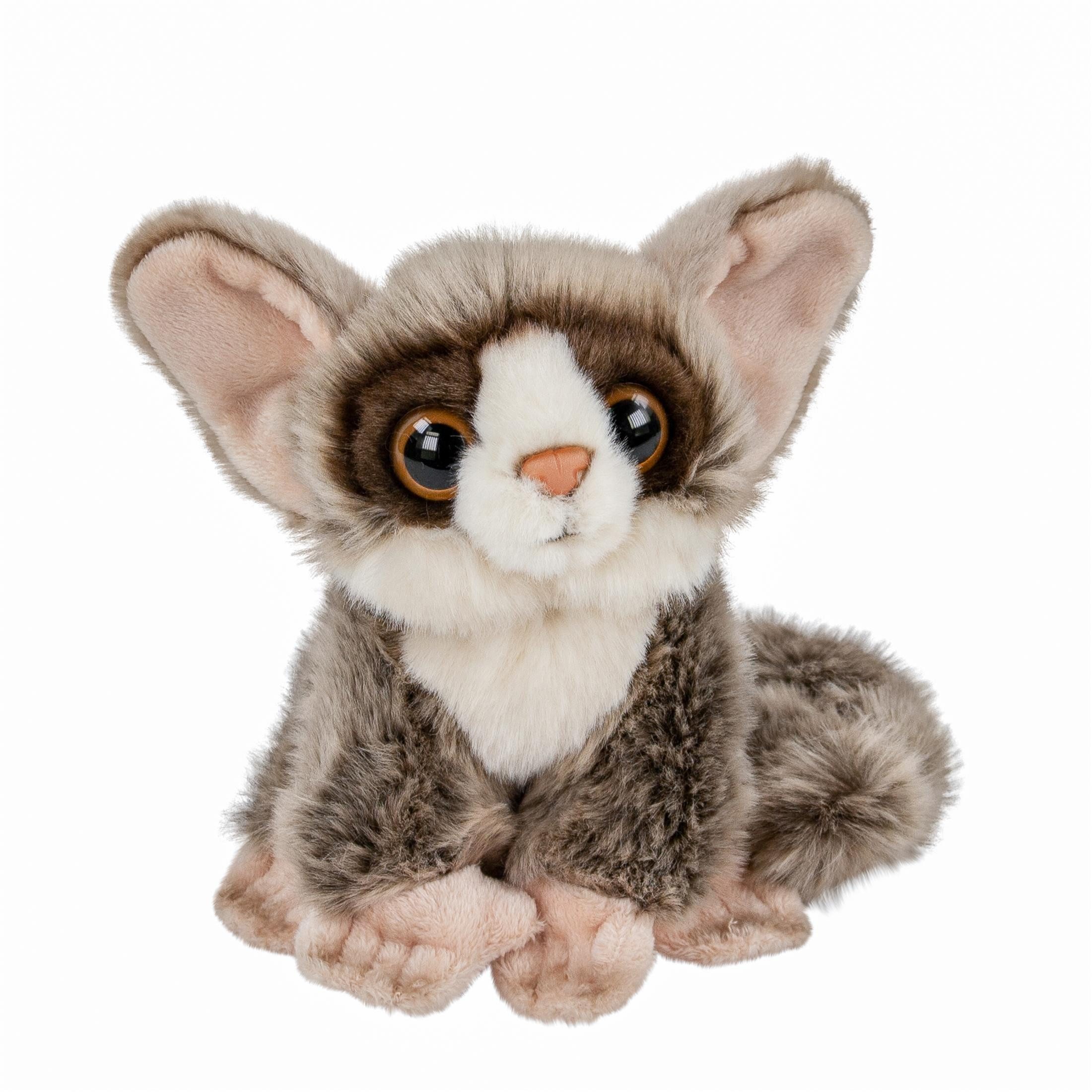 Teddys Rothenburg Kuscheltier Galagos Bush Baby grau 18 cm Plüschgalagos