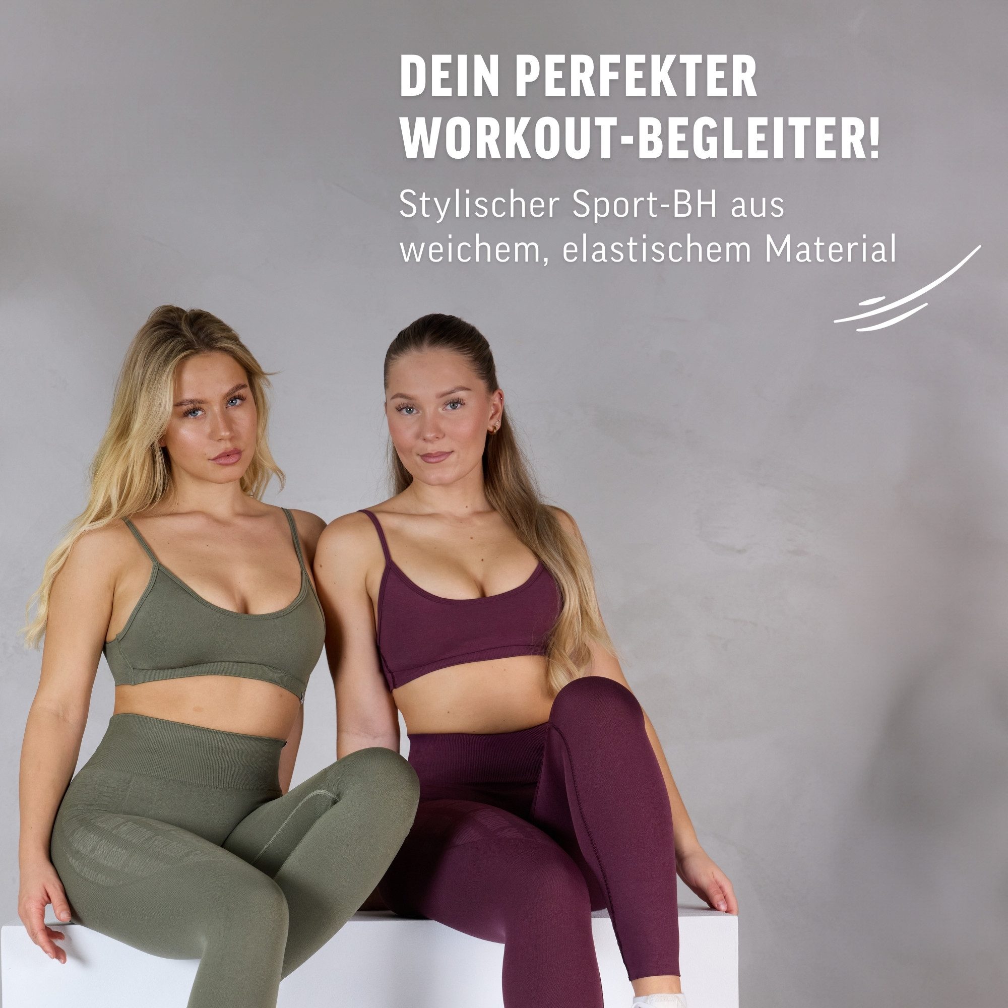 Smilodox Sport-BH Layne, Scrunch Butt Lift Sporthose, High Waist V-Shape Schweißabsorbierende blickdichte Trainingshose, Sport Fitness Yoga