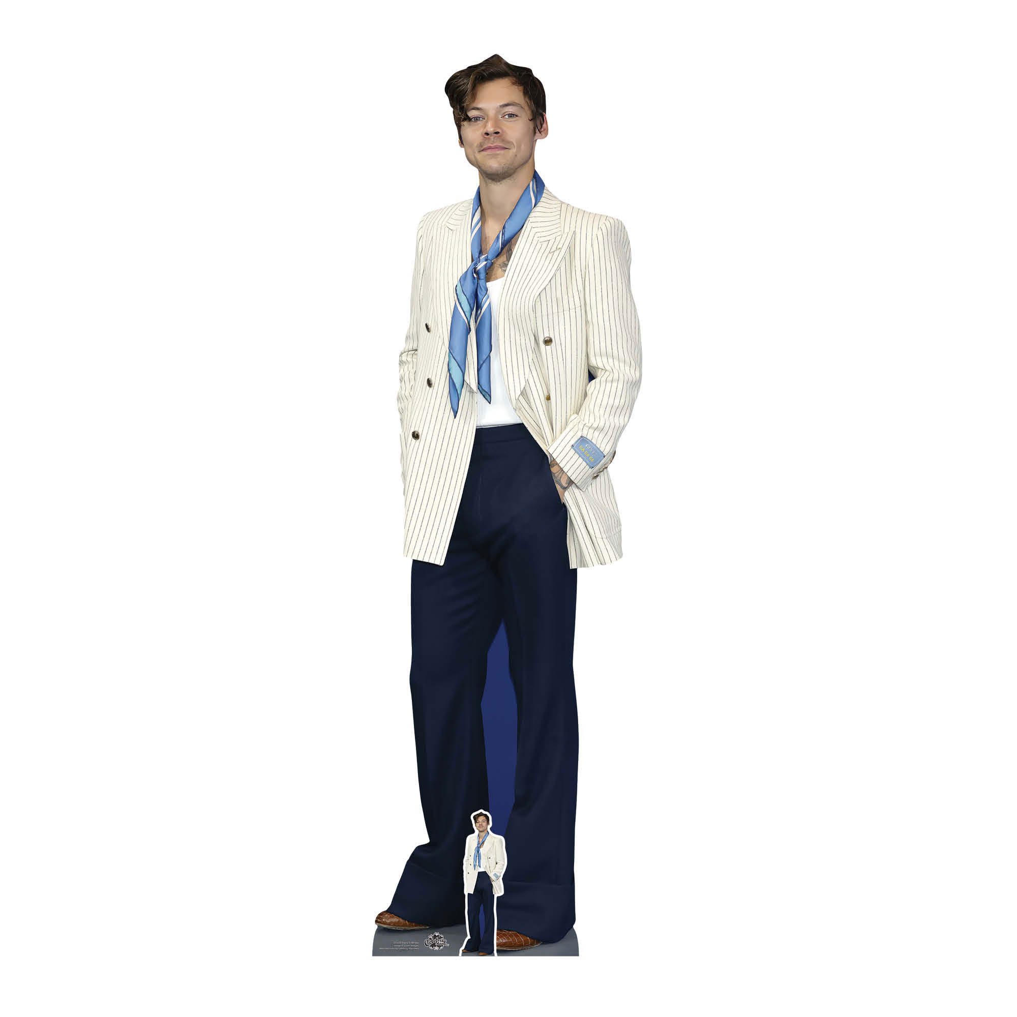 Dekofigur Harry Styles Pappaufsteller White Jacket günstig online kaufen