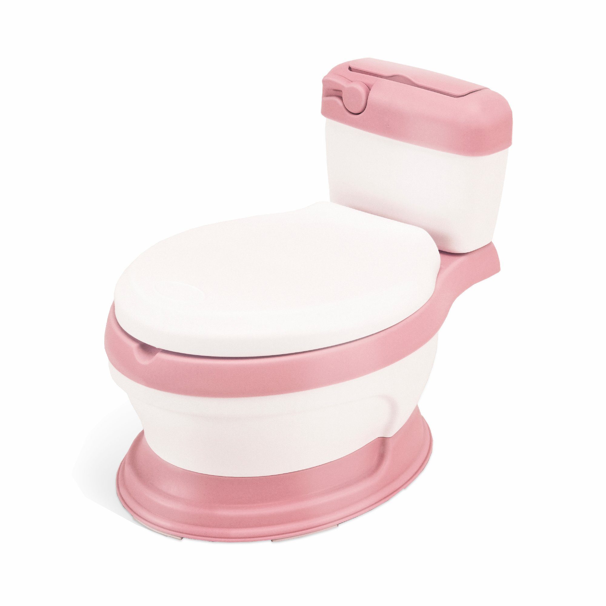 Babytopf rosa Töpfchen Topf Baby Toilette Kindertopf Toilettentrainer 2 tlg 