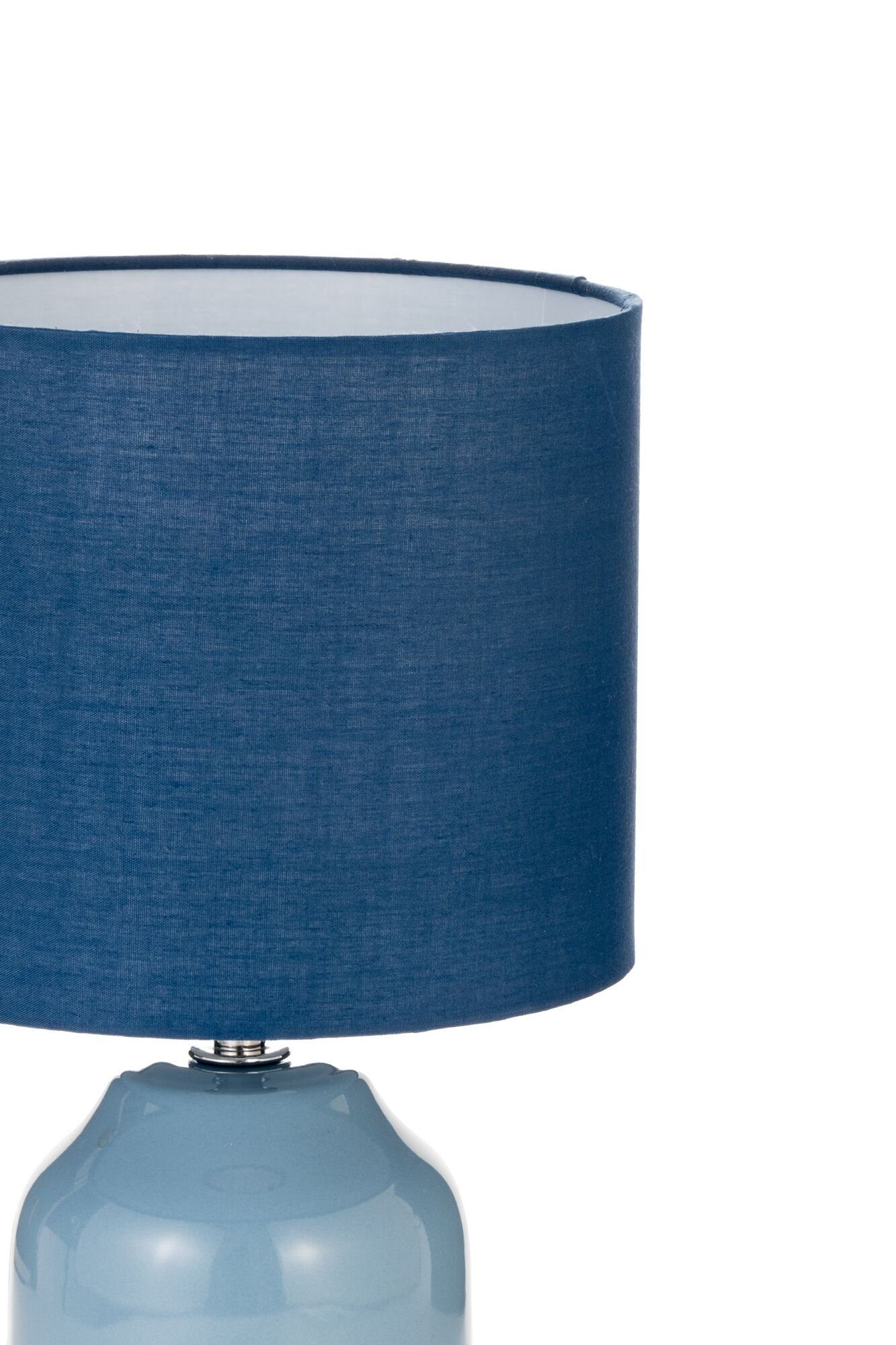 Pauleen Tischleuchte Sandy blue/ blue Stoff/Keramik, ohne Glow Leuchtmittel, 230V max20W E14