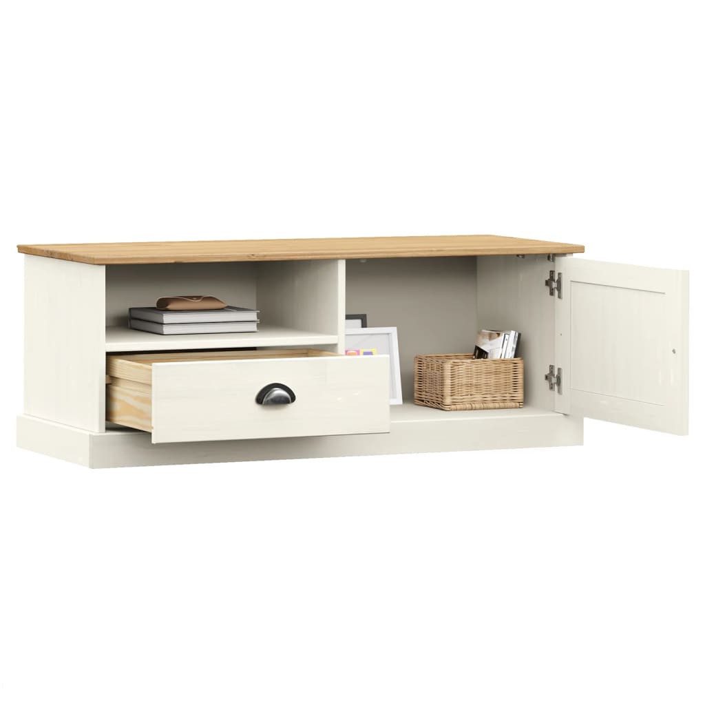 vidaXL TV-Schrank TV-Schrank VIGO Weiß 106x40x40 günstig online kaufen