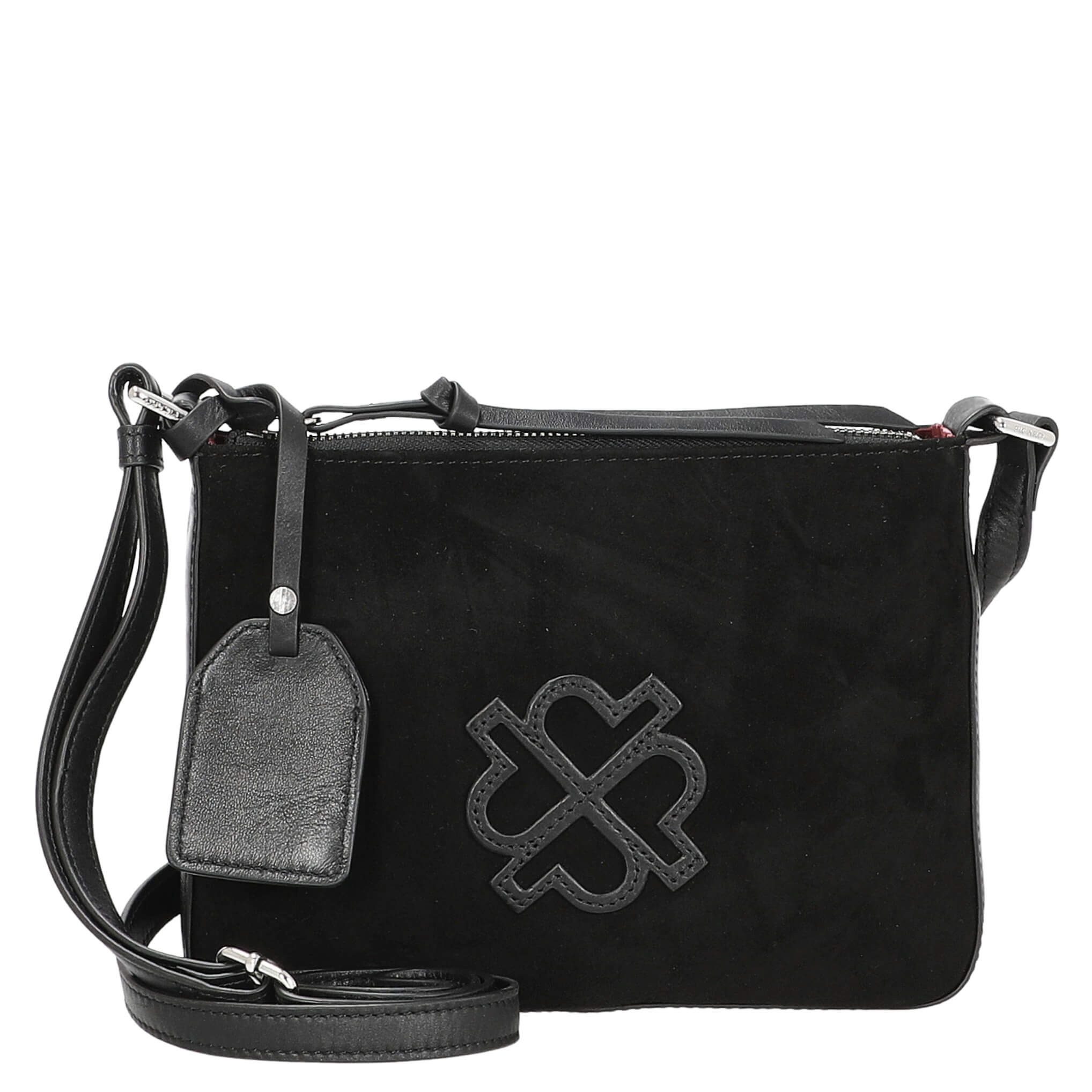 Umhängetasche Donna - Schultertasche 21.5 cm (black)