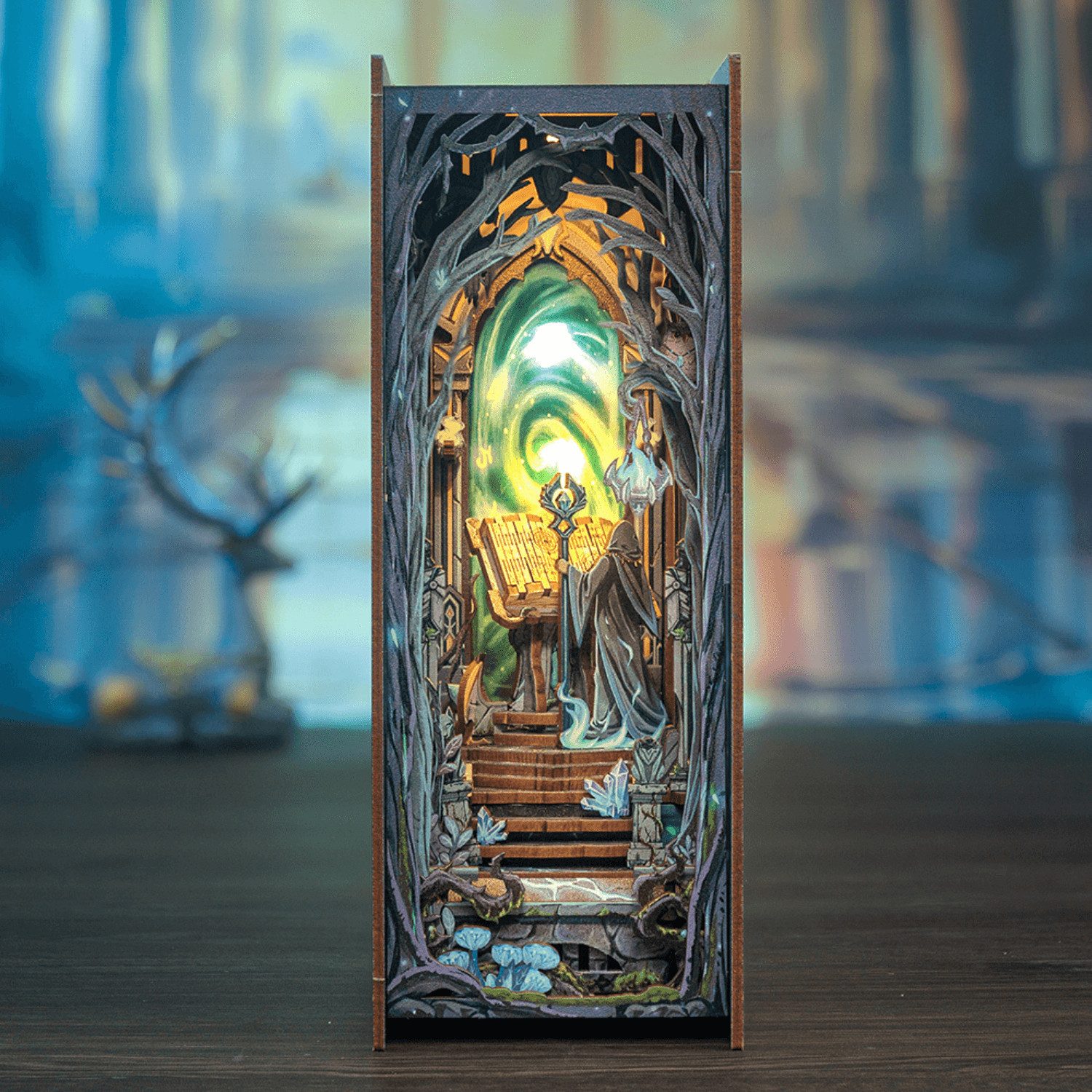 Cutebee 3D-Puzzle Cutebee The Gate of Wonderland Book Nook, 107 Puzzleteile