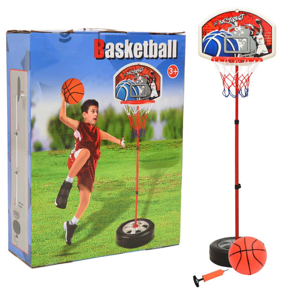 Basketballkorb Kinder Basketball Spiel-Set Verstellbar 120 cm