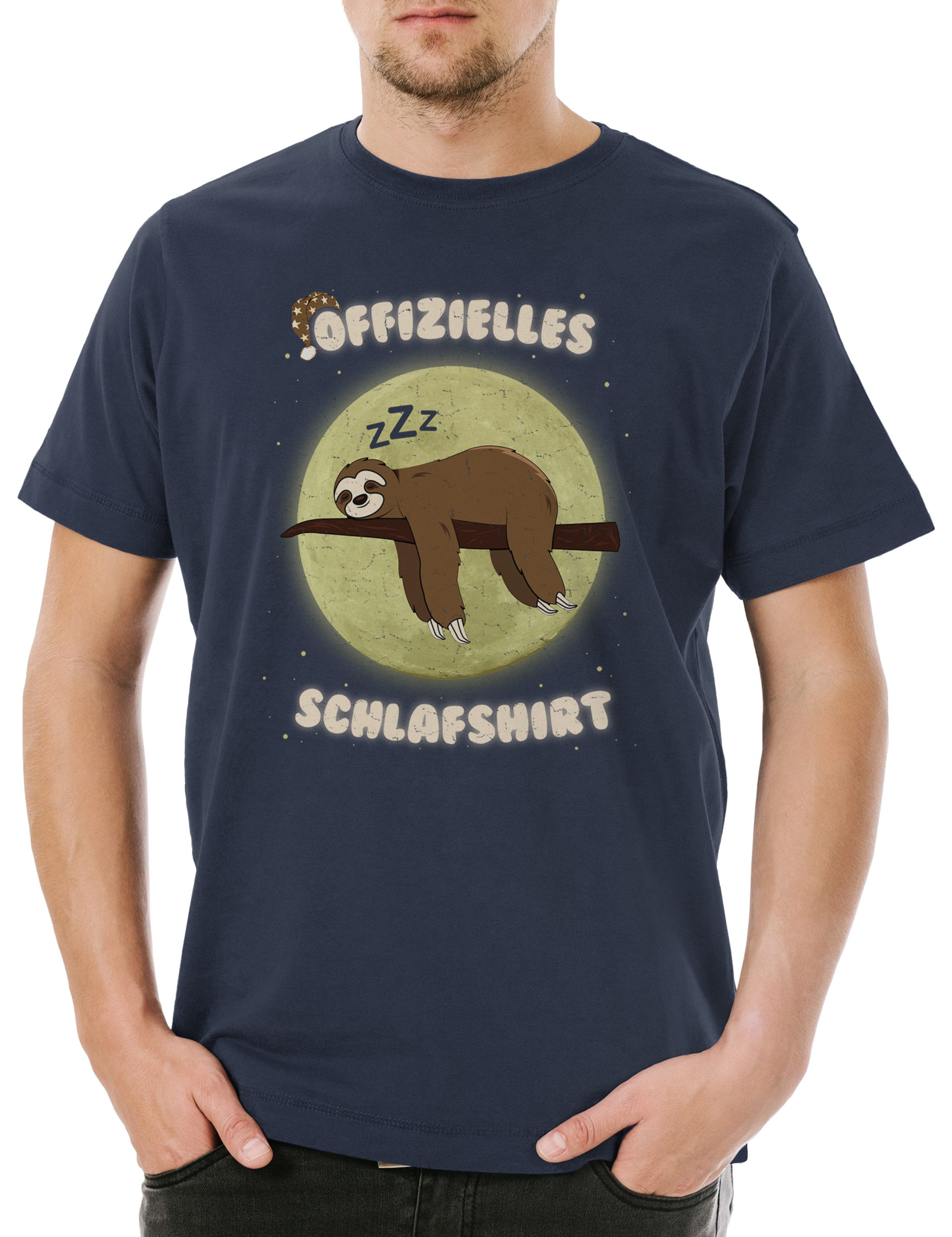 Urban Backwoods Print-Shirt Offizielles Schlafshirt Herren T-Shirt Schlaf F günstig online kaufen