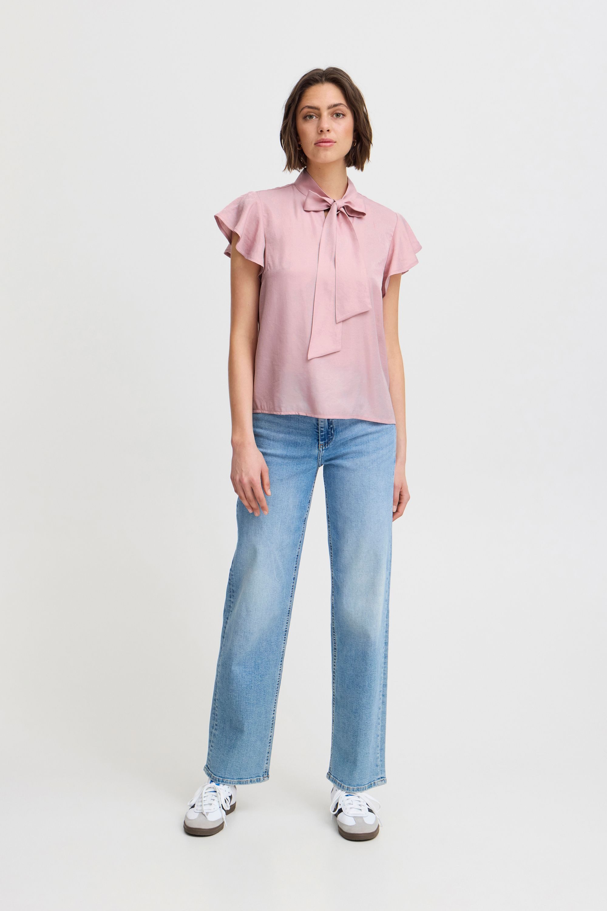 Ichi Kurzarmbluse IXSTINEA SS Bluse mit günstig online kaufen