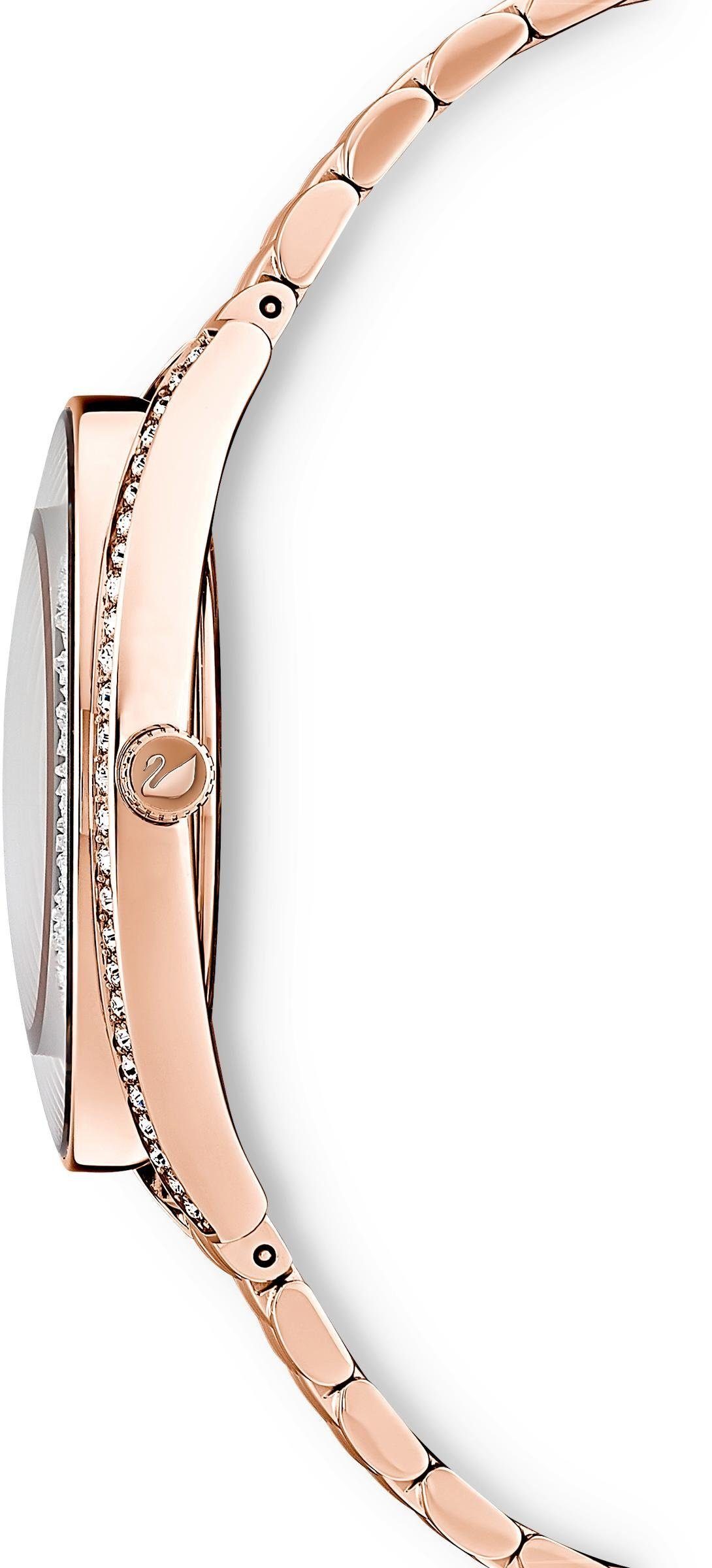 Swarovski Schweizer rosé Uhr CRYSTALLINE AURA, 5519459